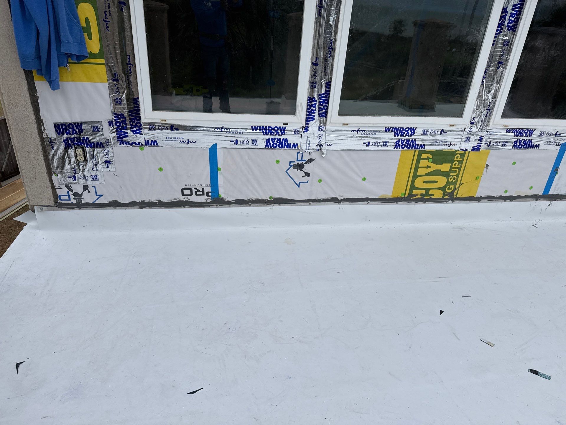 Walk Out Patio Cover by Bayfront Roofing and Construction