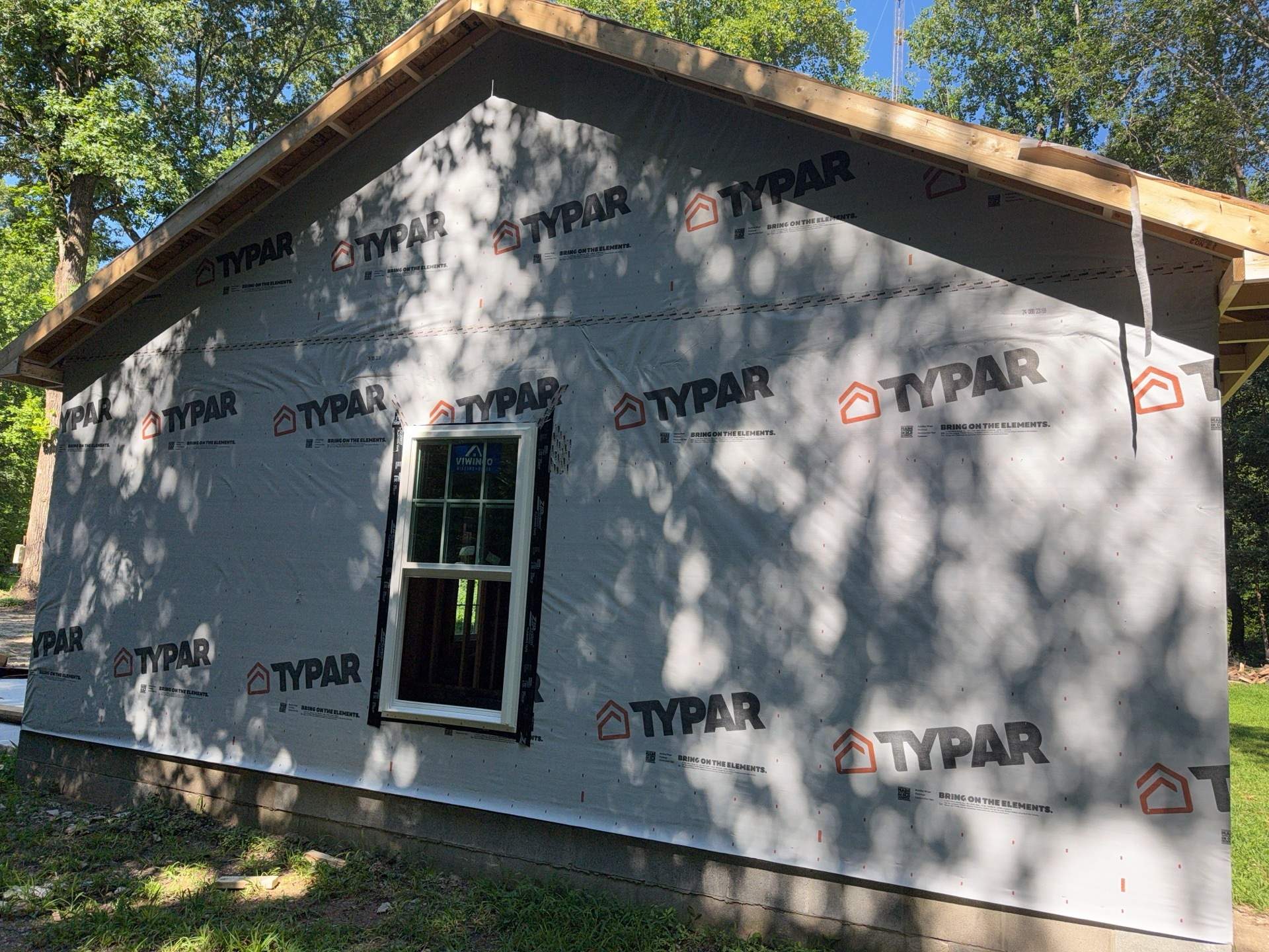 Single-Story New Construction Vinyl Siding Install in Gloucester by Cade Construction