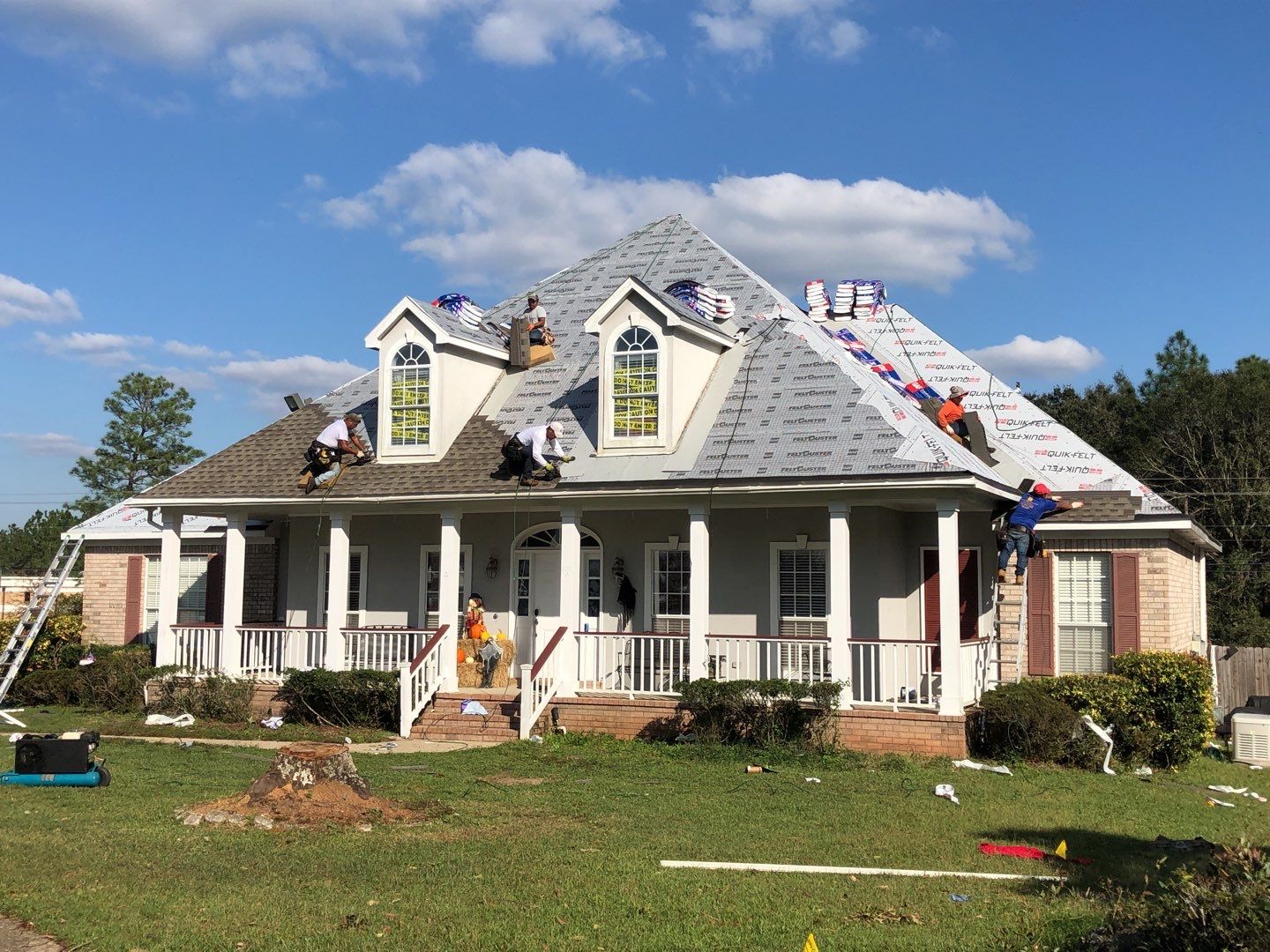 Residential Roofing Repair using Roof Replacement by American Roofing & Construction LLC