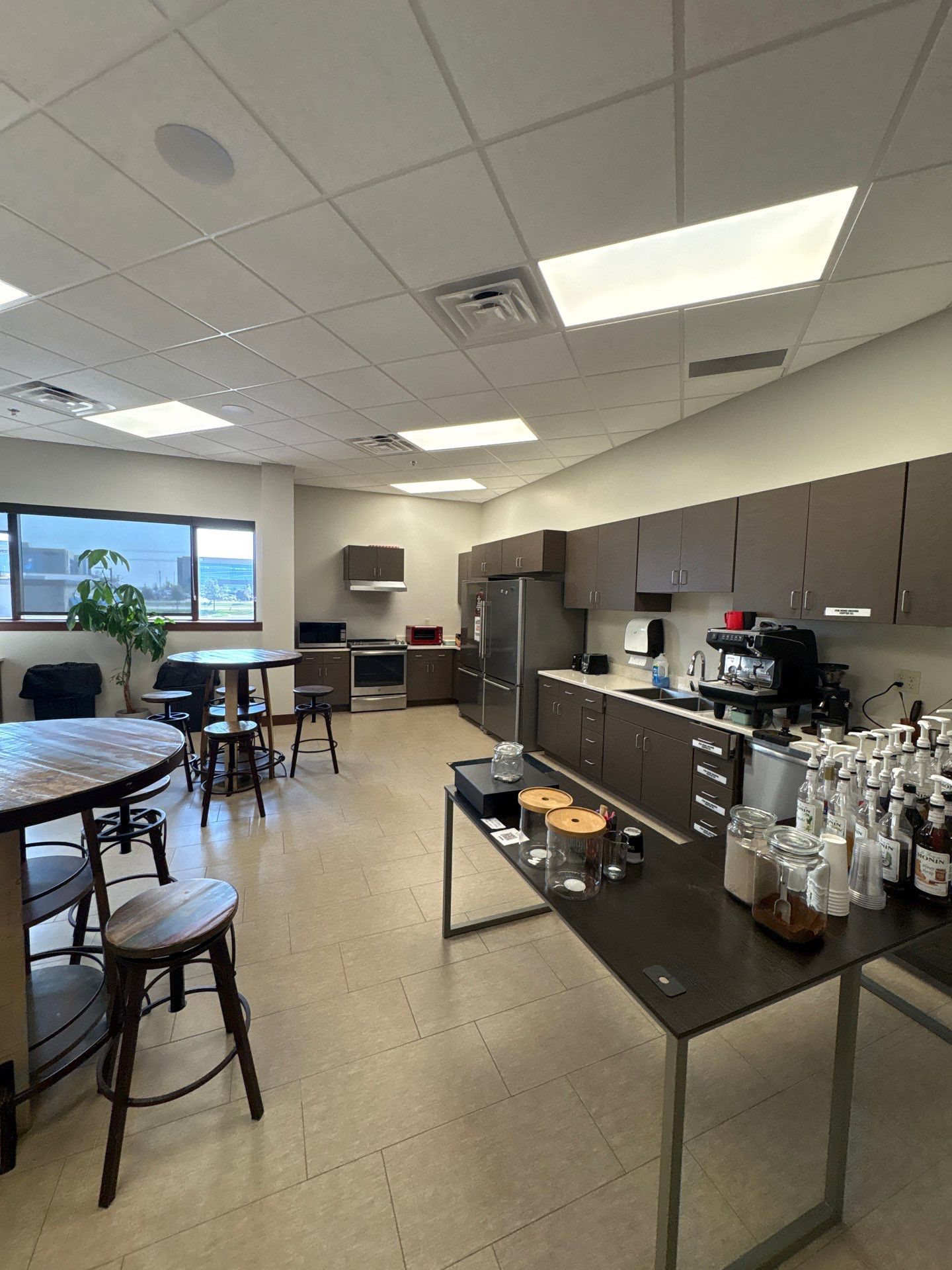 Commercial Office Interior Remodel and Modern Suite Refresh in Sioux Falls by Select Painting, Coatings & Garage Cabinets