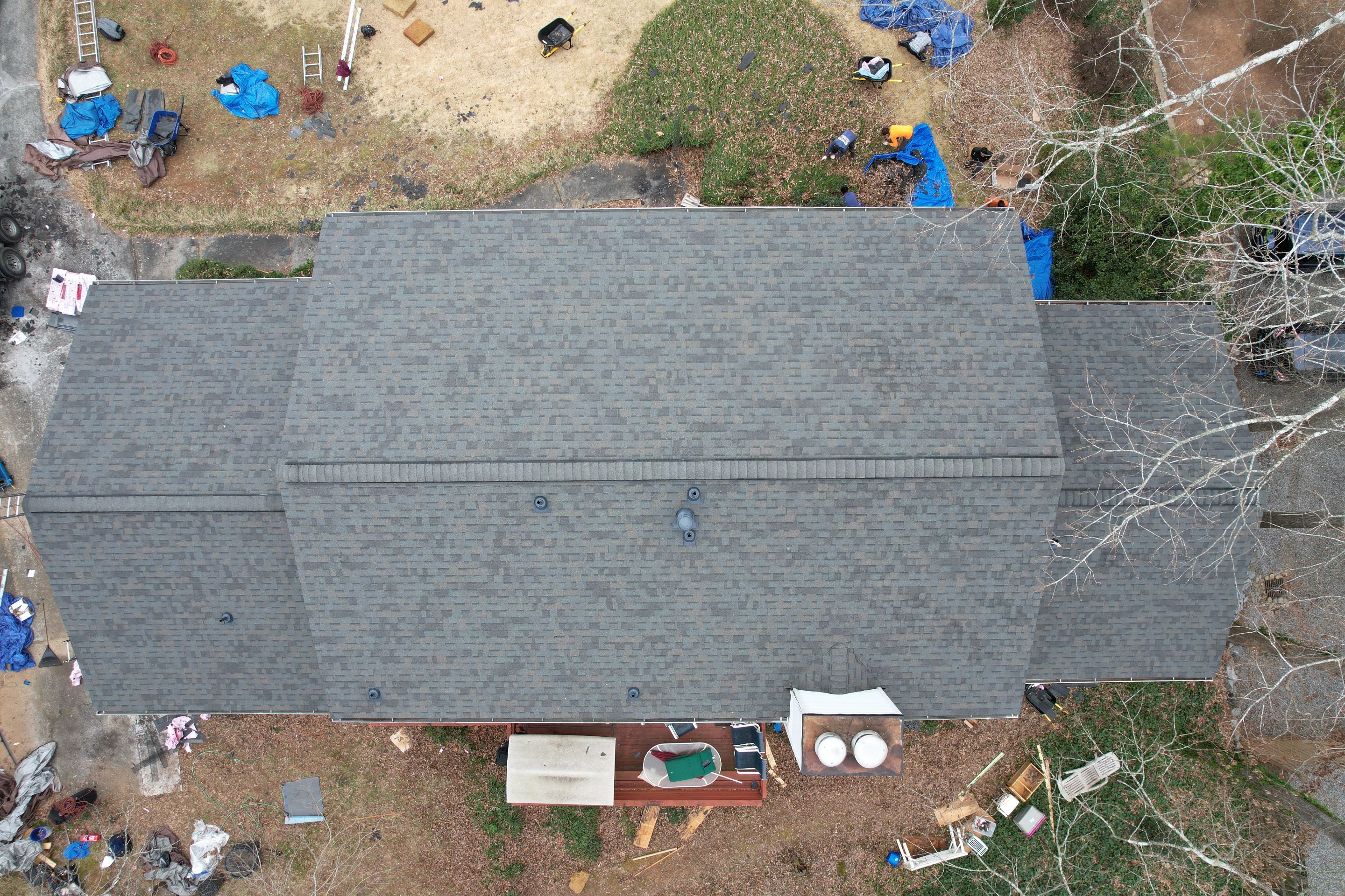 Residential Roofing Installation using Owens Corning by Inspector Roofing and Restoration