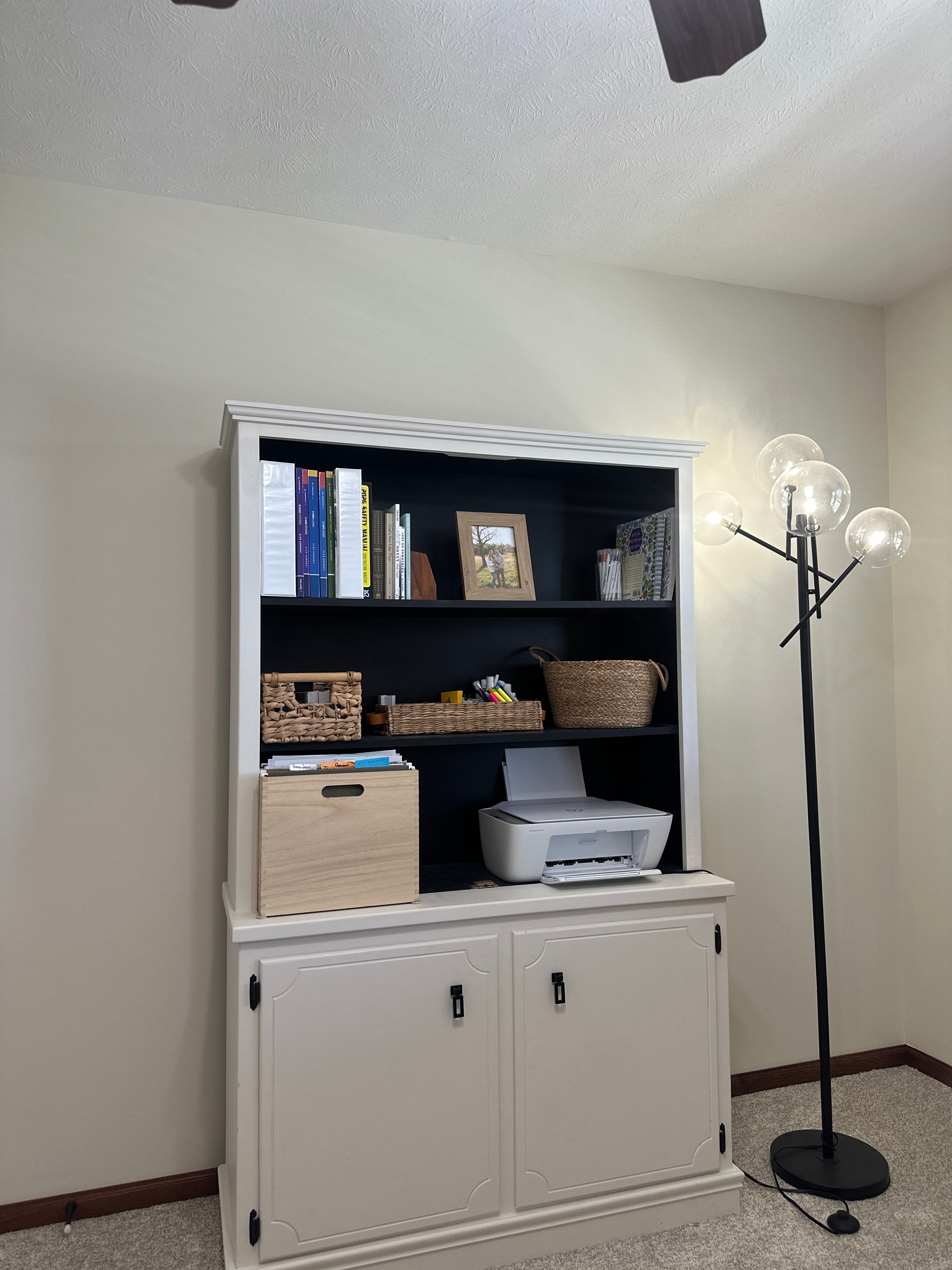Lincoln Home Office Renovation with Custom Blinds and Trim by CompanyCam Sales Demo