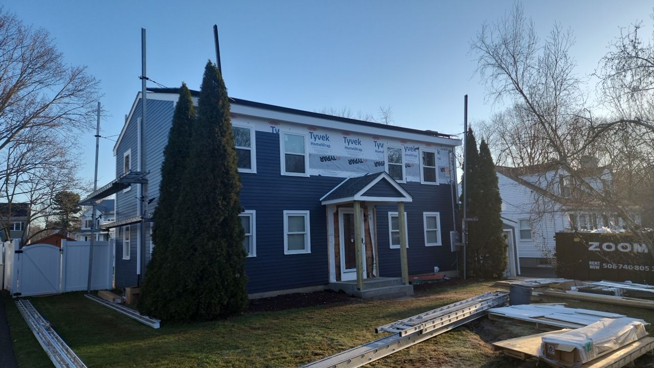 Siding Installation using James Hardie by UBrothers Construction