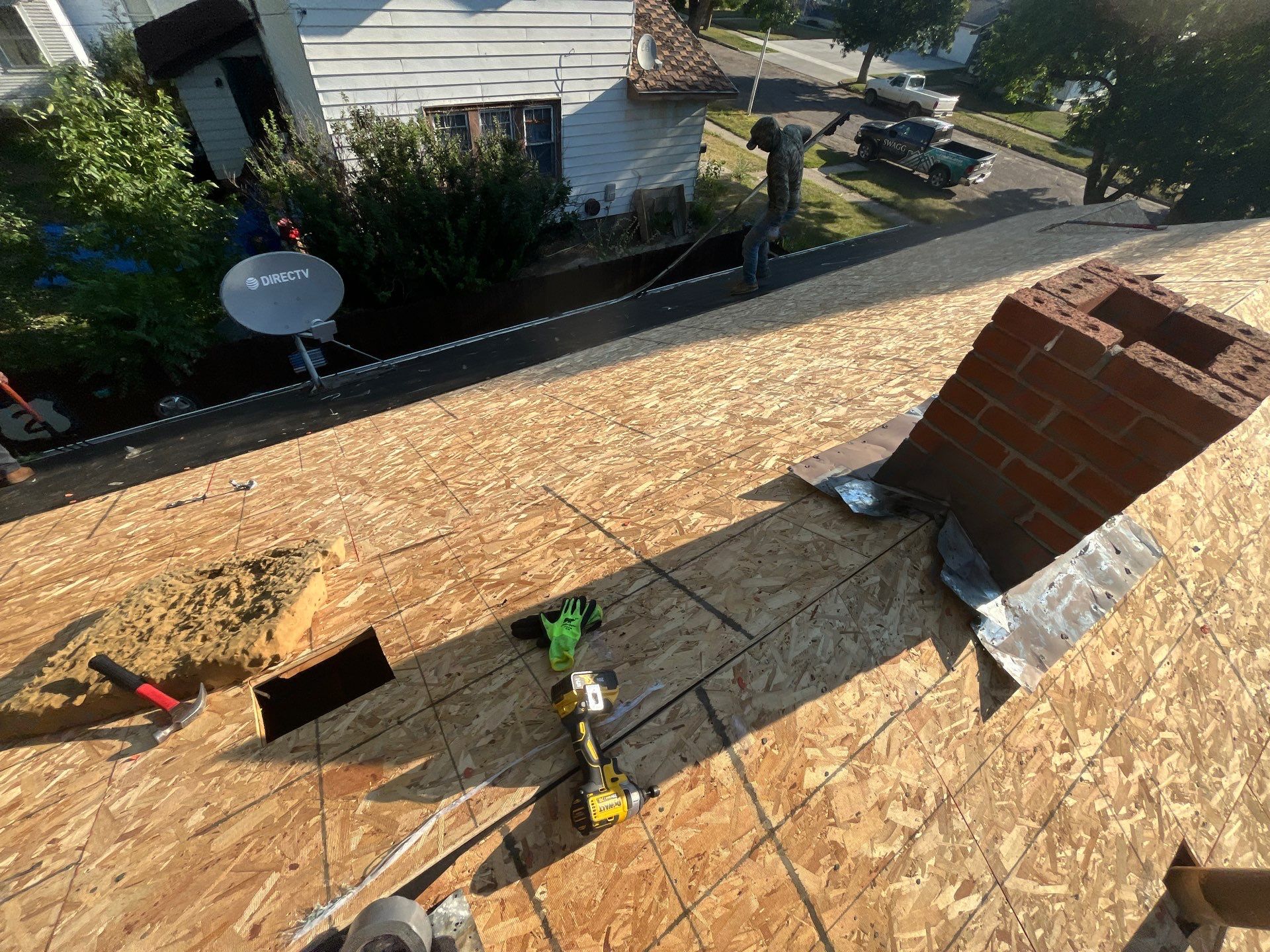 Roof and Gutters Project in Havre, Montana by swagg construction