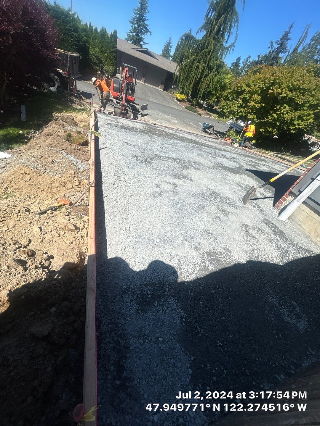 Jacob | Concrete Driveway  by Jireh Asphalt & Concrete Inc 