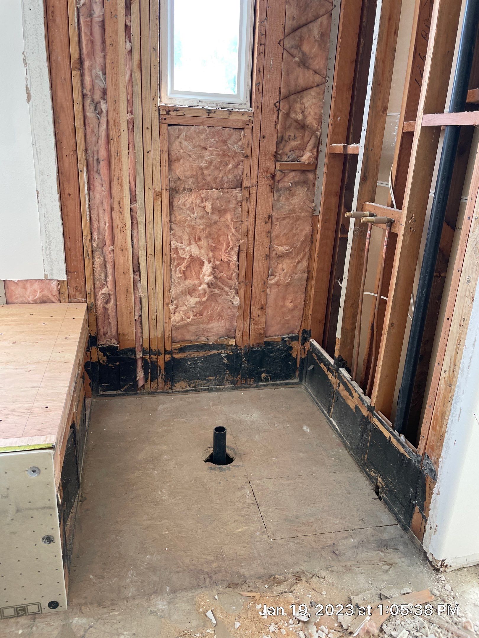 Bathroom Remodel using Laticrete by OC Flooring Inspections-ICRI - CCSMT-CFIU#439
