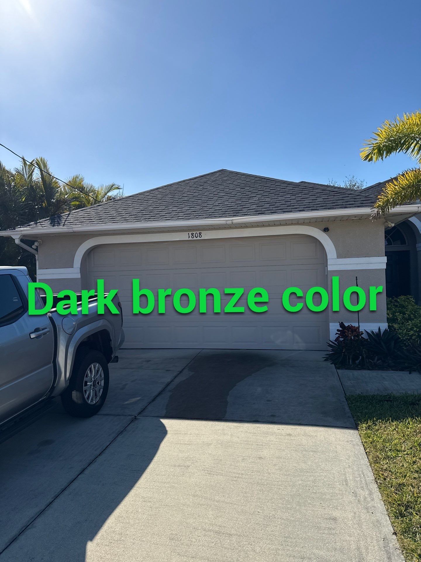 Dark Bronze Seamless Gutters using 6-Inch Seamless Gutters in Cape Coral FL by Gutter Professors
