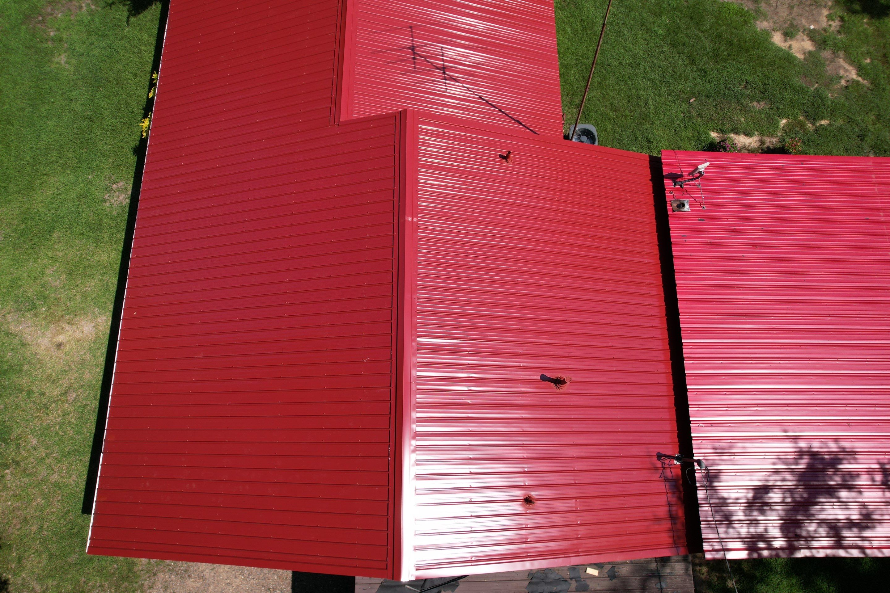 Residential Metal Roof Replacement using Reed's Metals by Hostetler Roofing