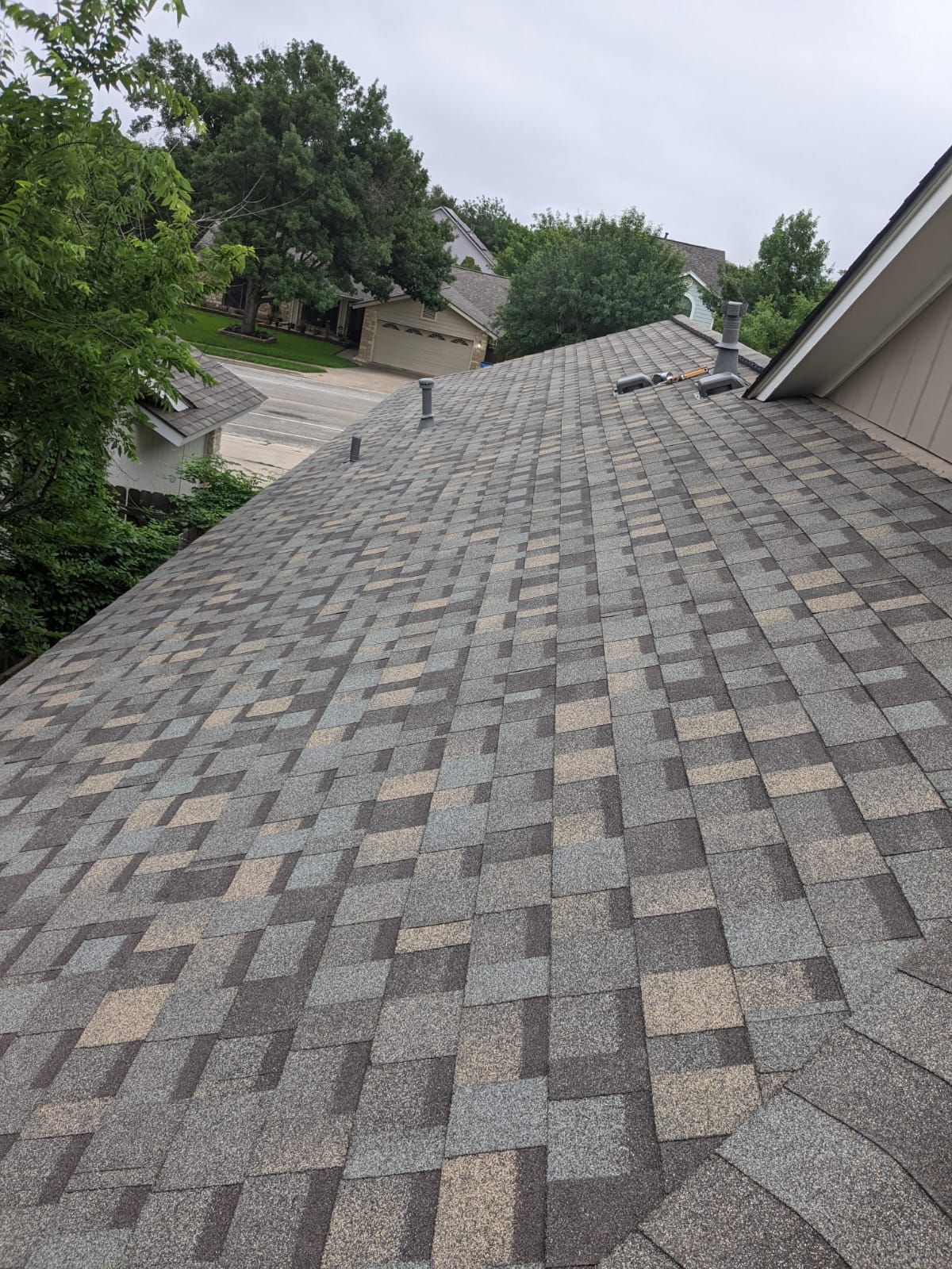Residential Roofing Installation using Owens Corning Duration Tru Def Brownwood by DeZign Roofing & Exteriors