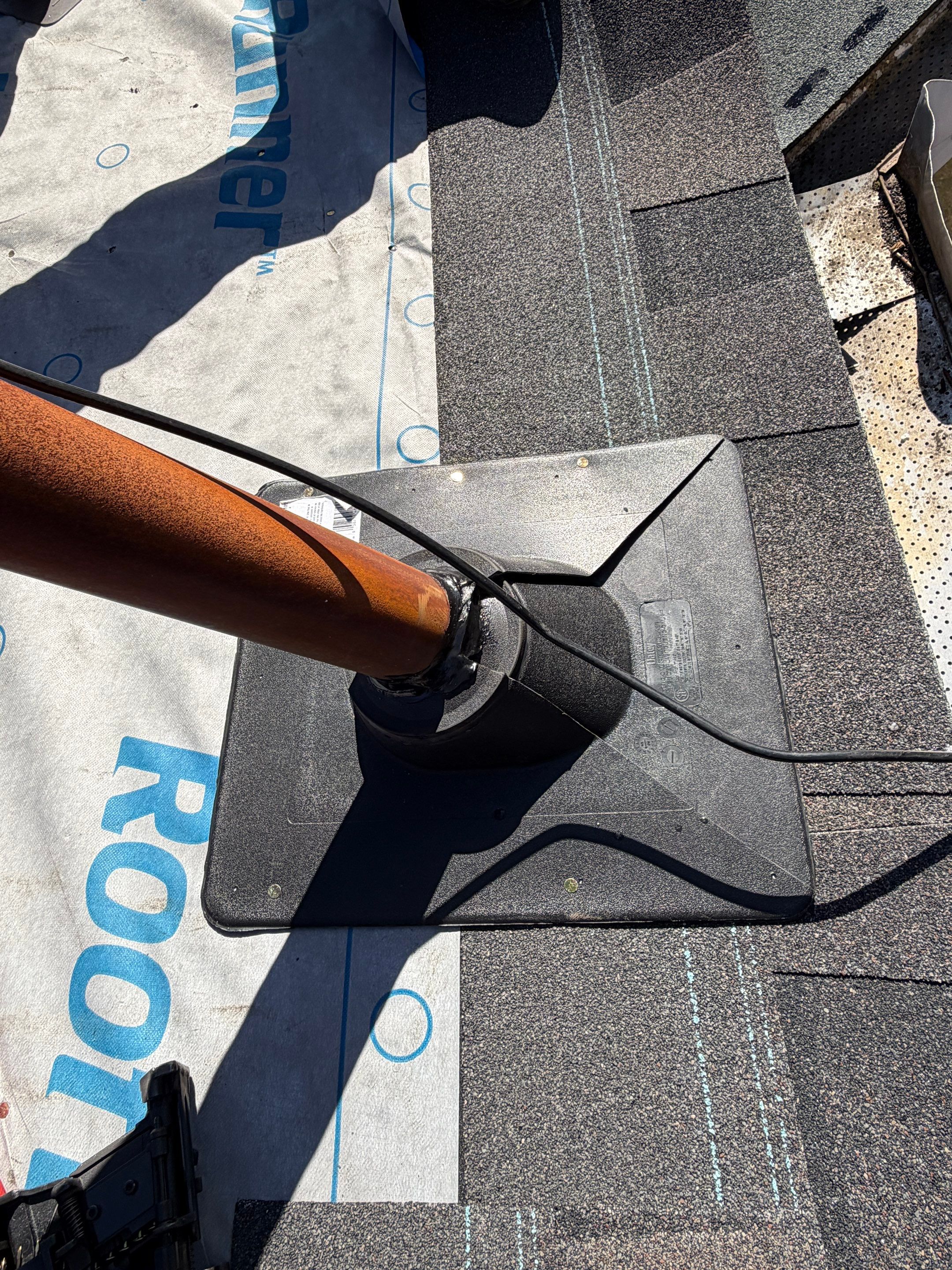 Project in Hamilton by The Roofing Crew