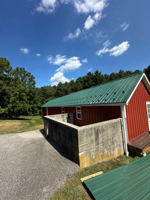 Stunning Metal Roof Transformation on a Classic Red Barn in New Freedom, PA
