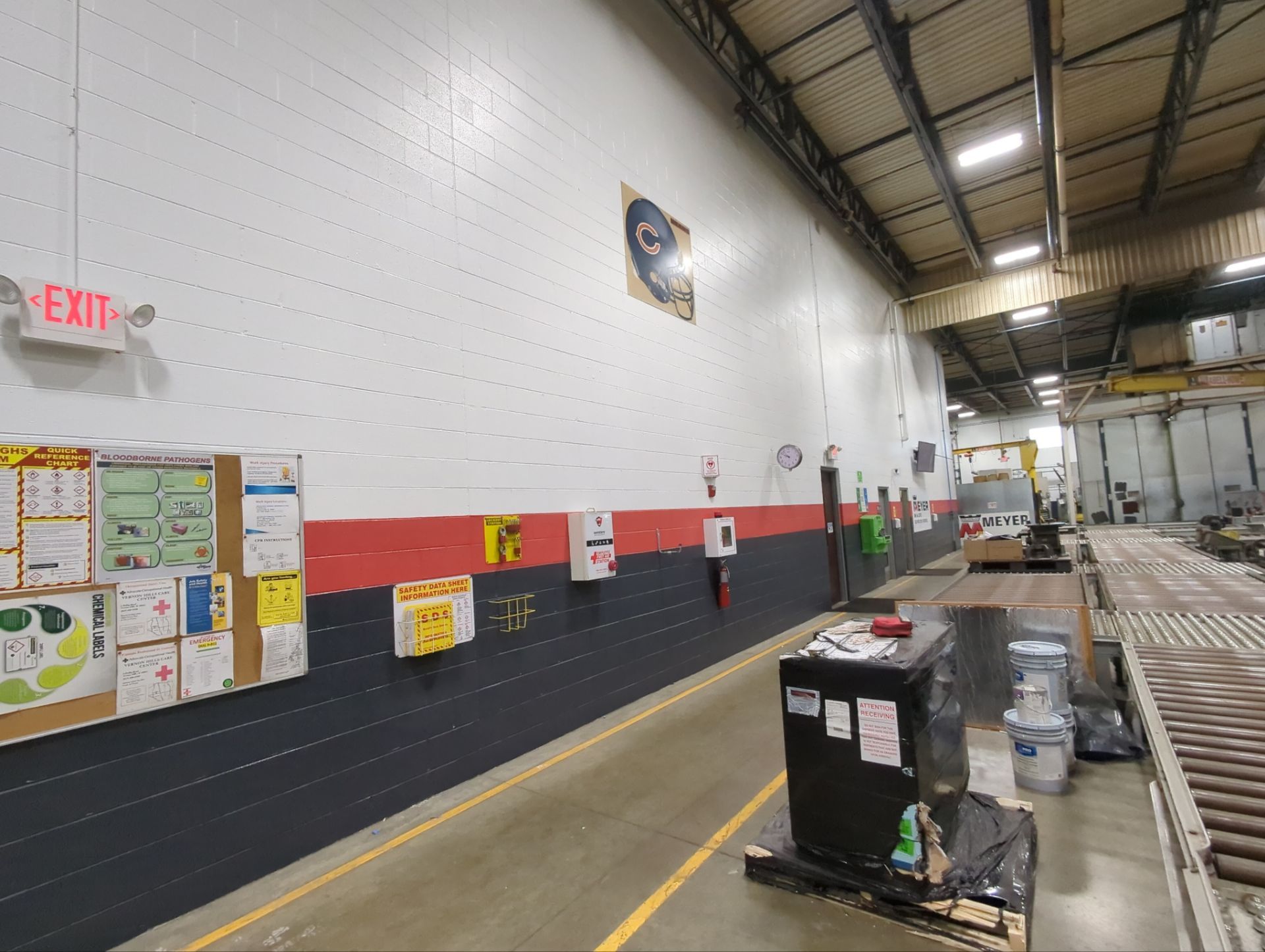 Factory Interior using Pro Industrial Multi-Surface Acrylic by Paint Platoon USA