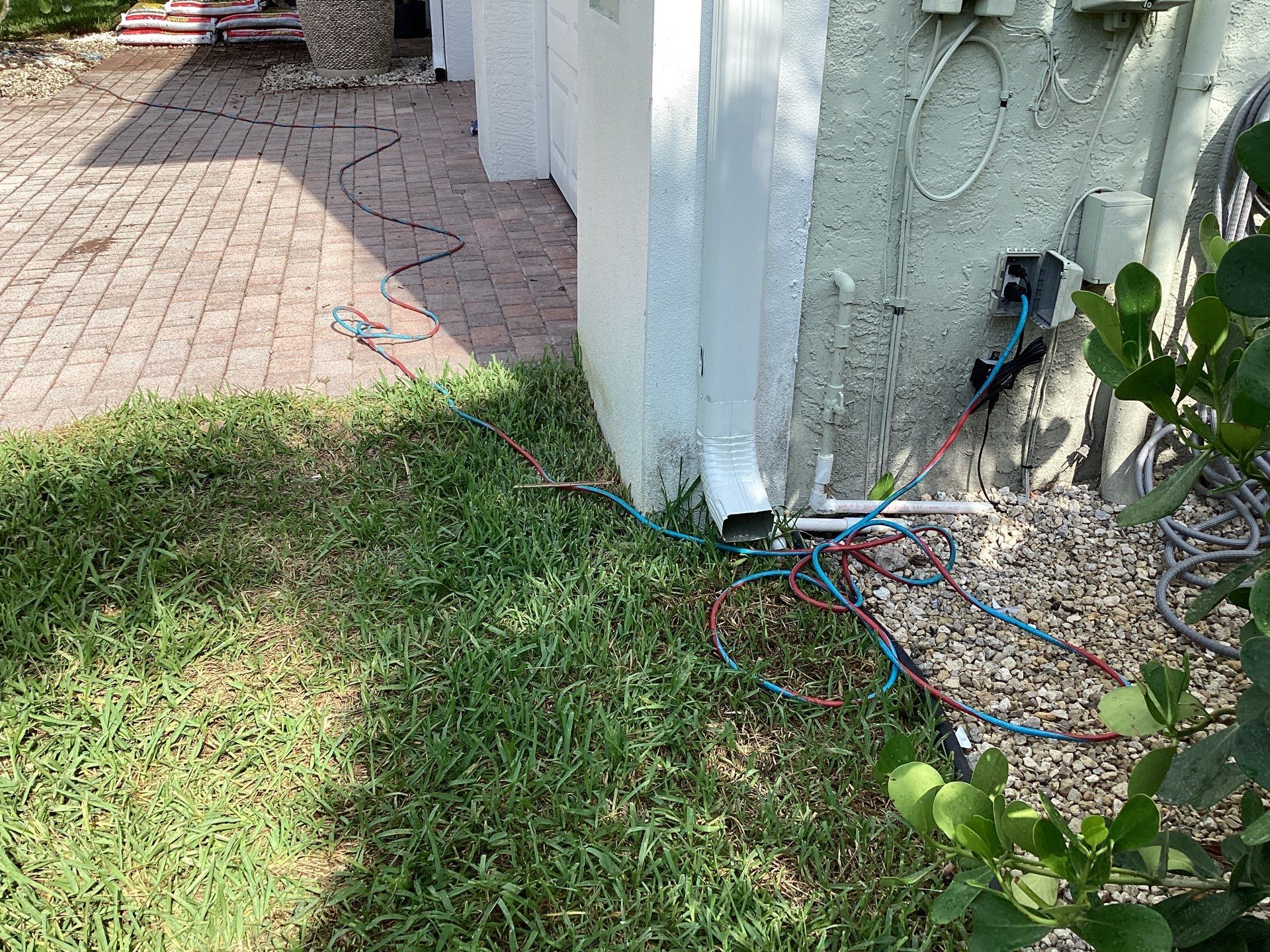 Downspout and Elbow Installation in Bonita Springs FL by Gutter Professors
