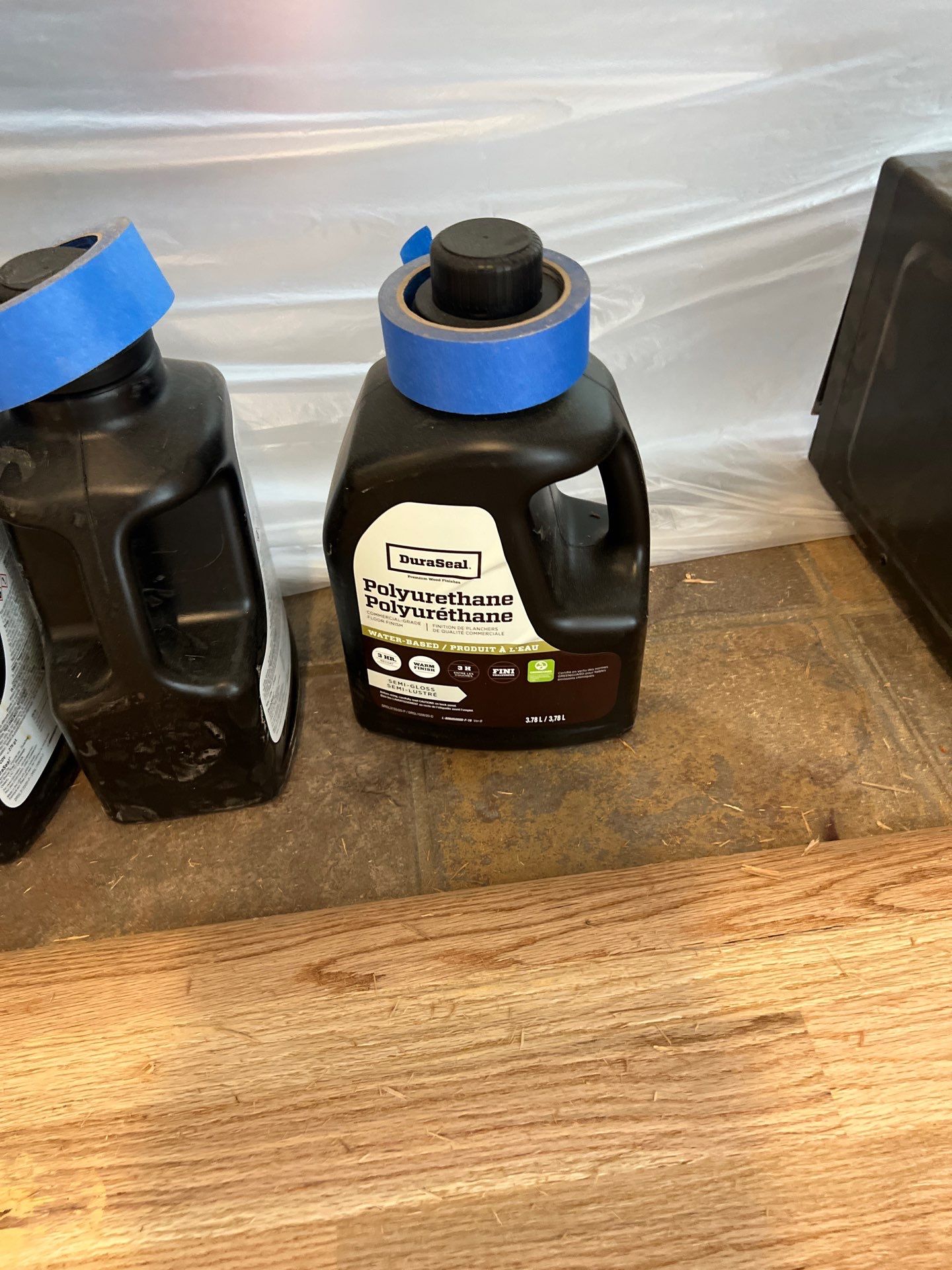 In Progress - Repairing wet Hardwood Floors in Colleyville by Bernard Hardwood Floors