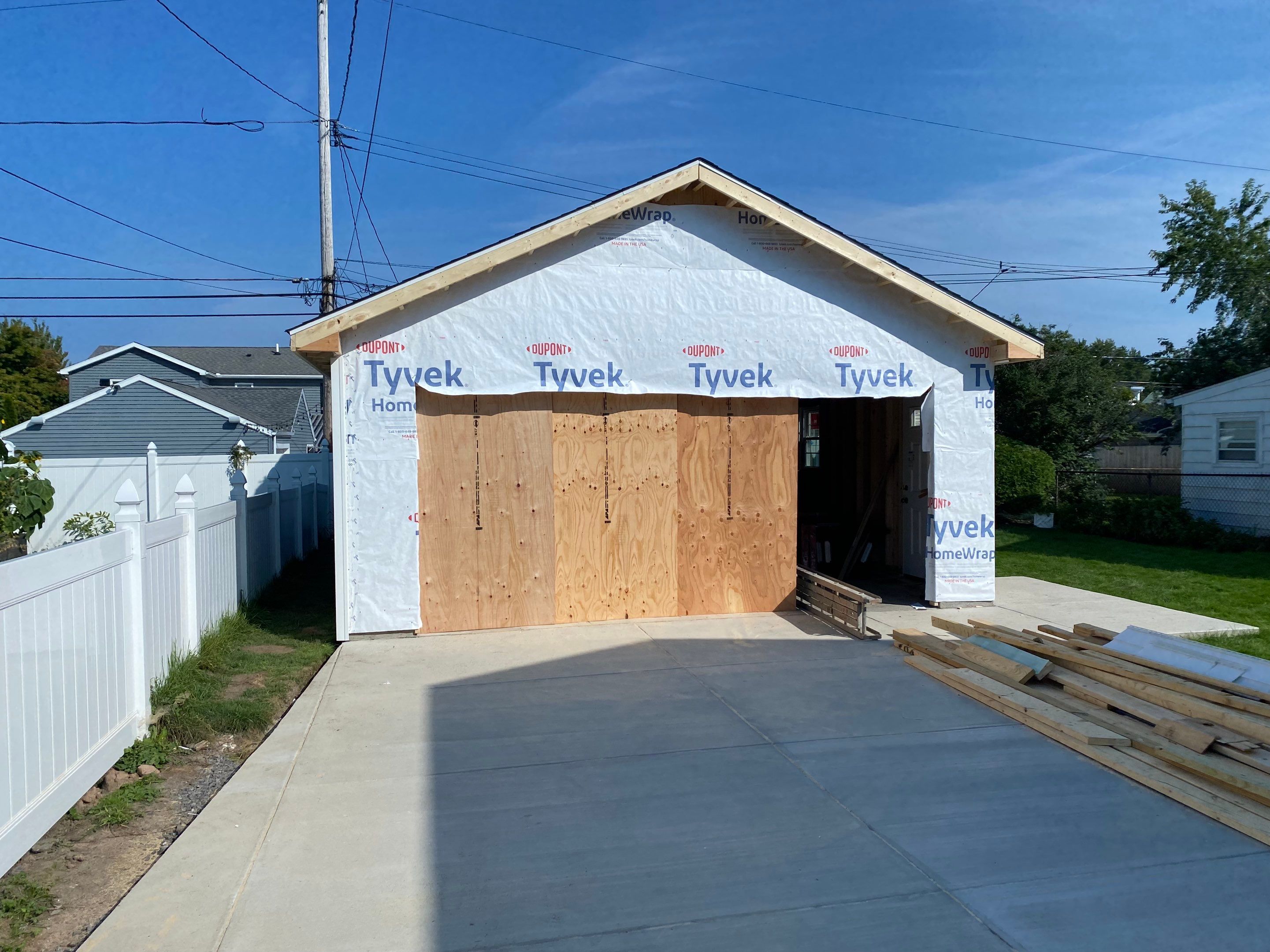 Garage And Concrete by Ivy Lea Construction