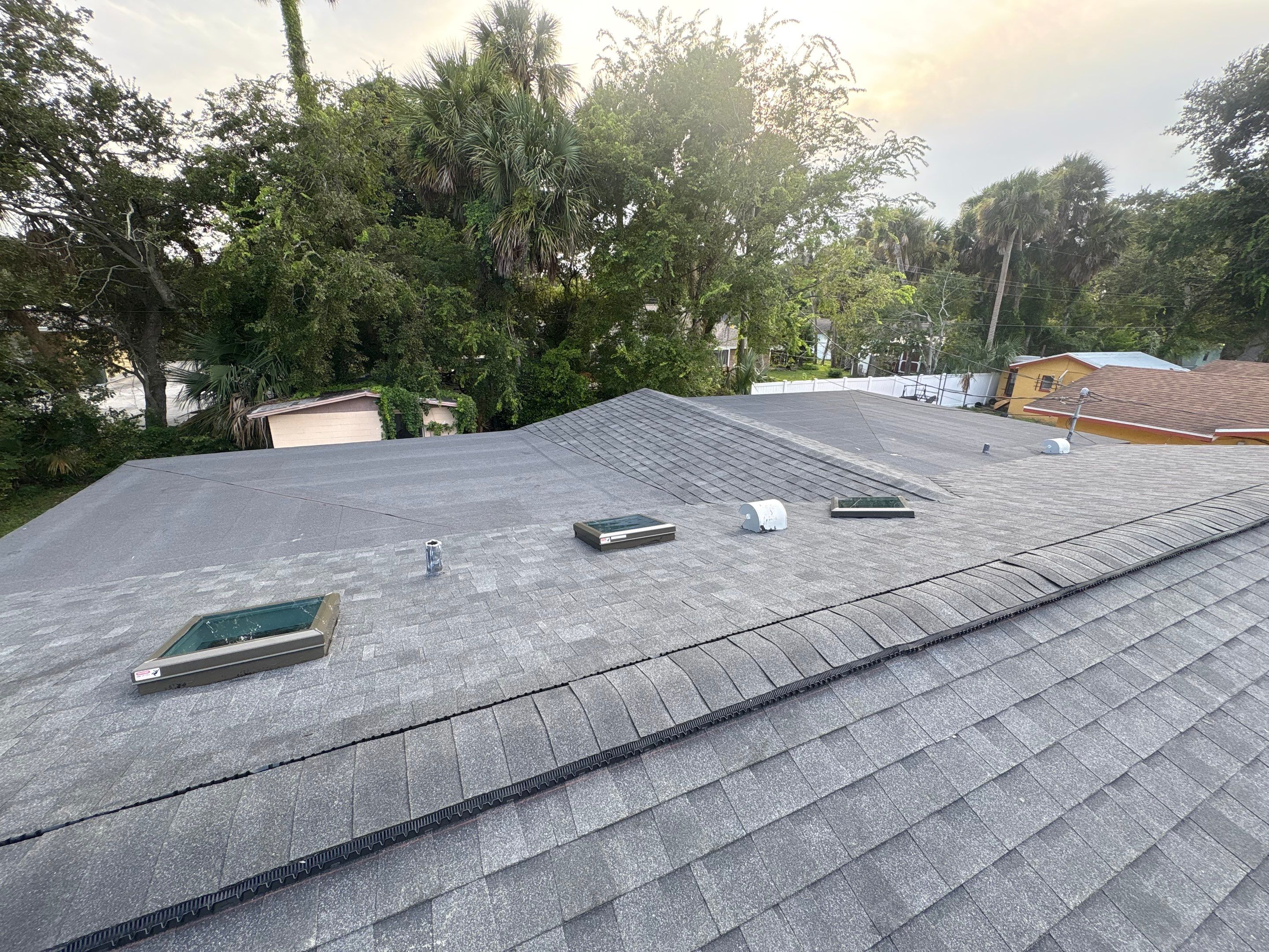 Residential Roof Replacement With Pinnacle Shingles in Daytona Beach by Pinnacle Roofing Group