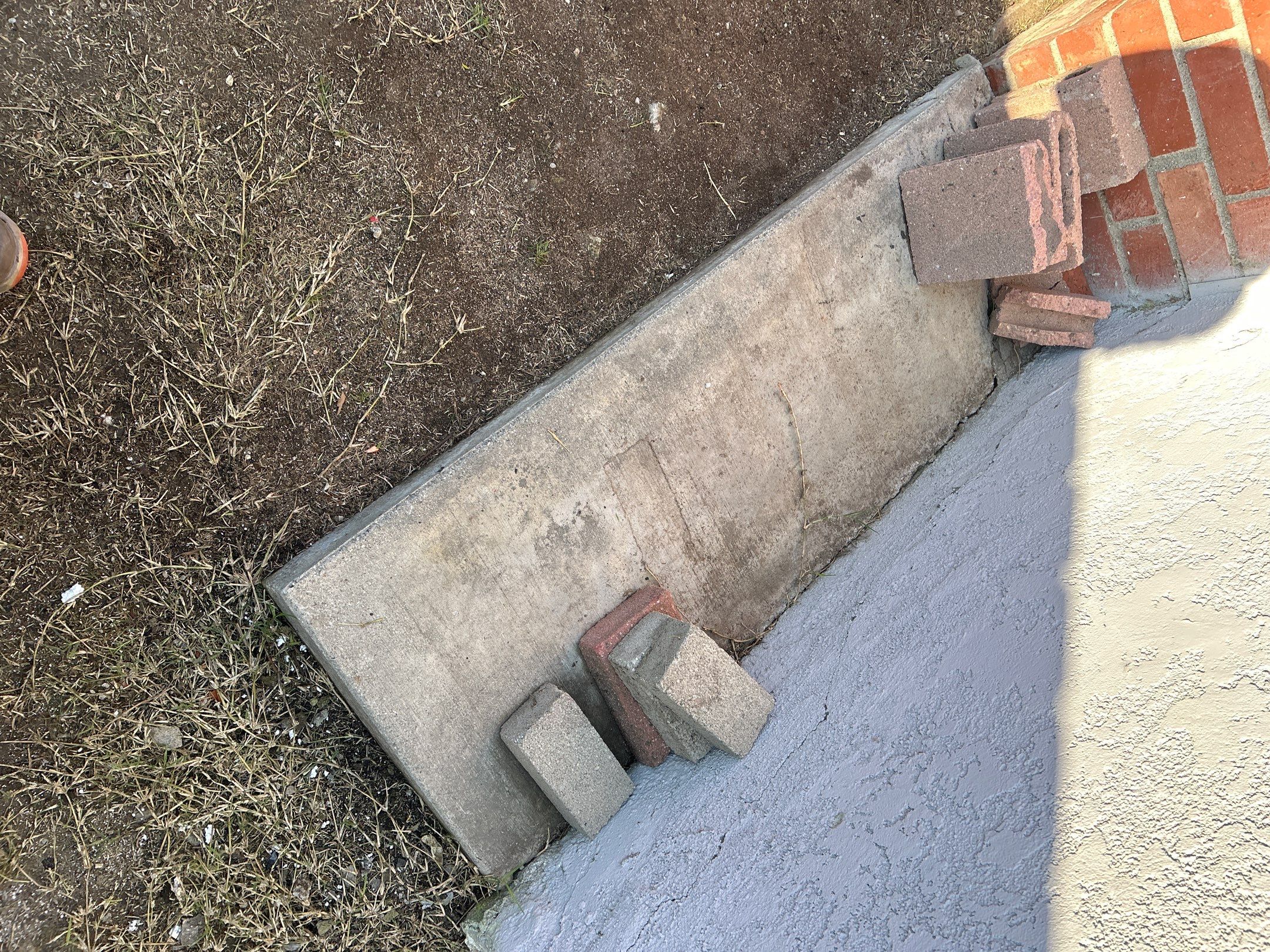 Hot Water Concrete Cleaning Driveway & Patio In La Mirada, CA by La Power Washing Inc