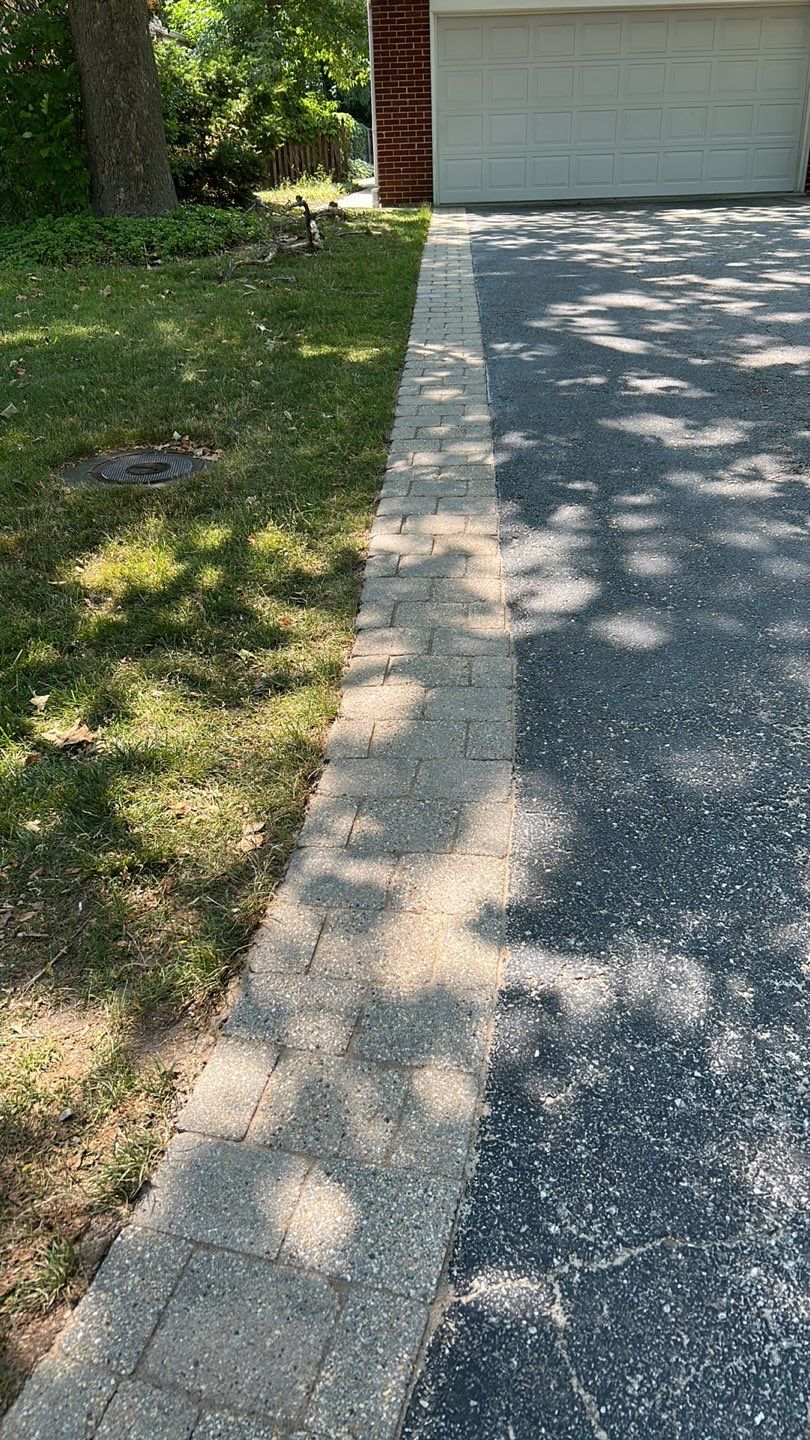 Brick paver clean, sand and seal.  using Surebond SB-1300 by Northern Power Washing LLC.