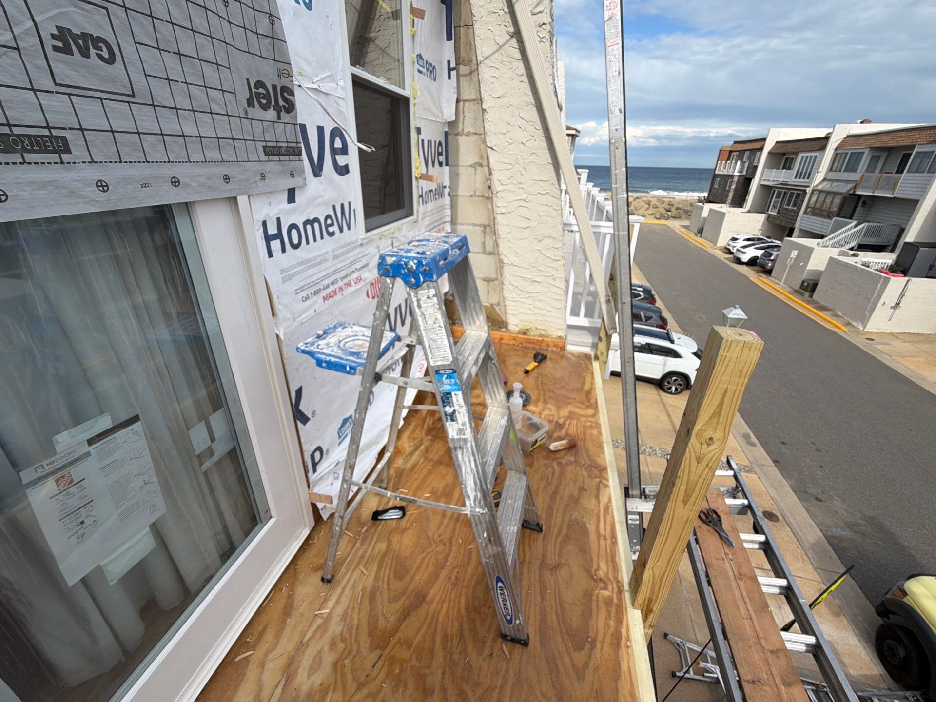 Multi-Level Balcony Reconstruction and Structural Wood Rot Repair in Sea Bright by REVIXPRO