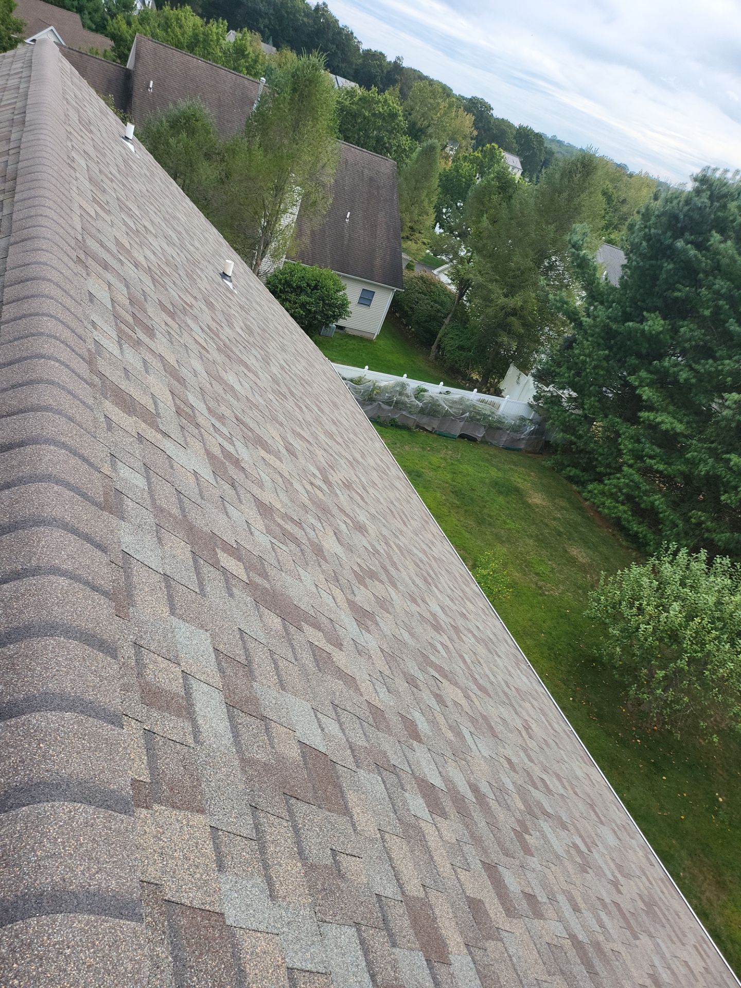 Residential Roofing Installation using Owens Corning Duration Driftwood by A Plus Exterior