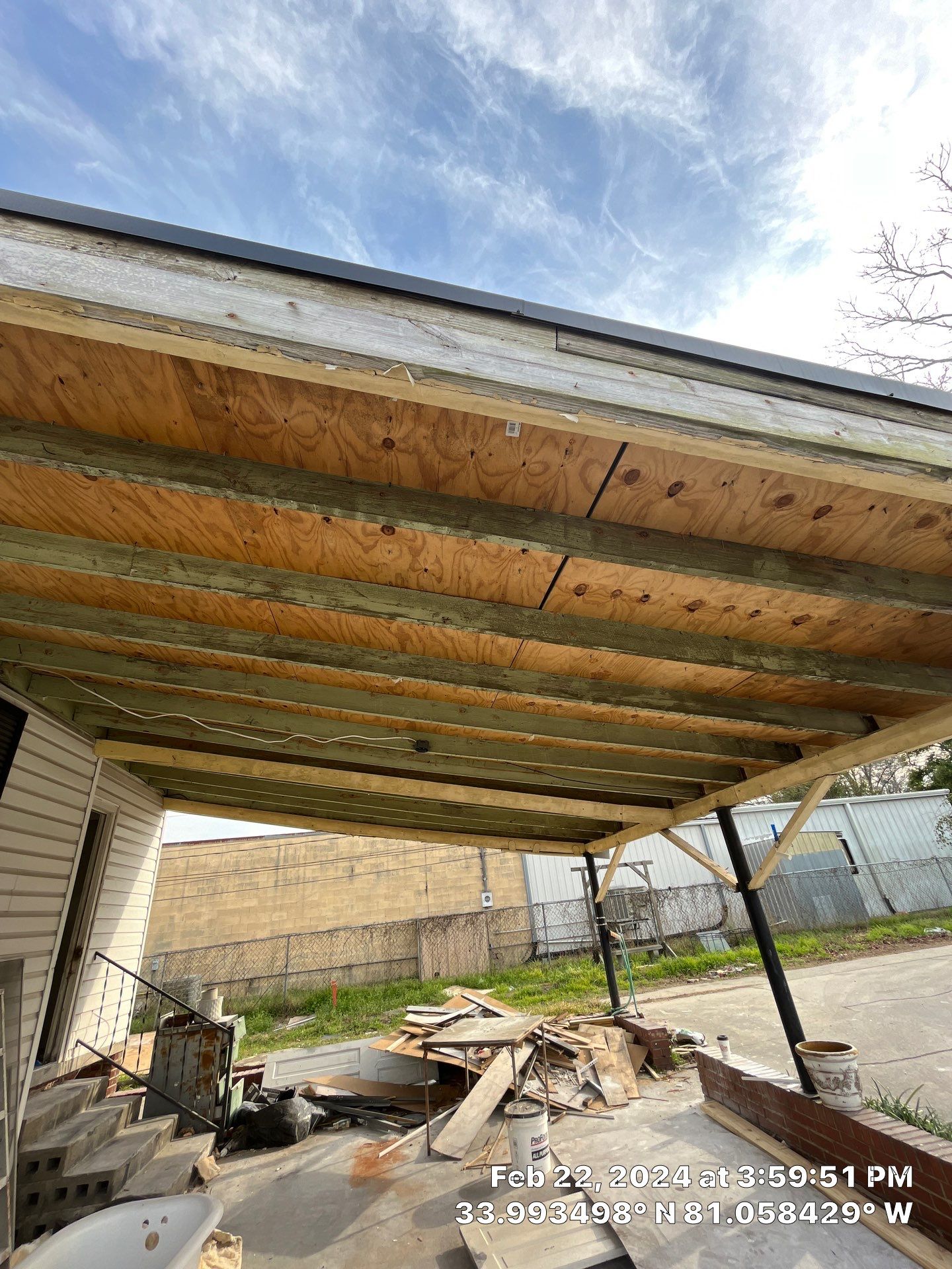 Geaux 2 Guy Spruce Up Your 1886 Porch with Beadboard and Attic Access! by Geaux 2 Guy, LLC