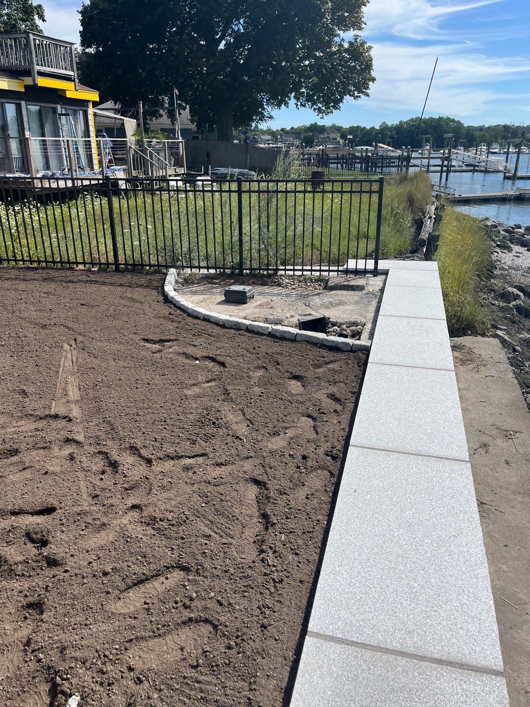 Beautiful Re-disgn by the water in Danvers MA  by Cole Landscaping Inc