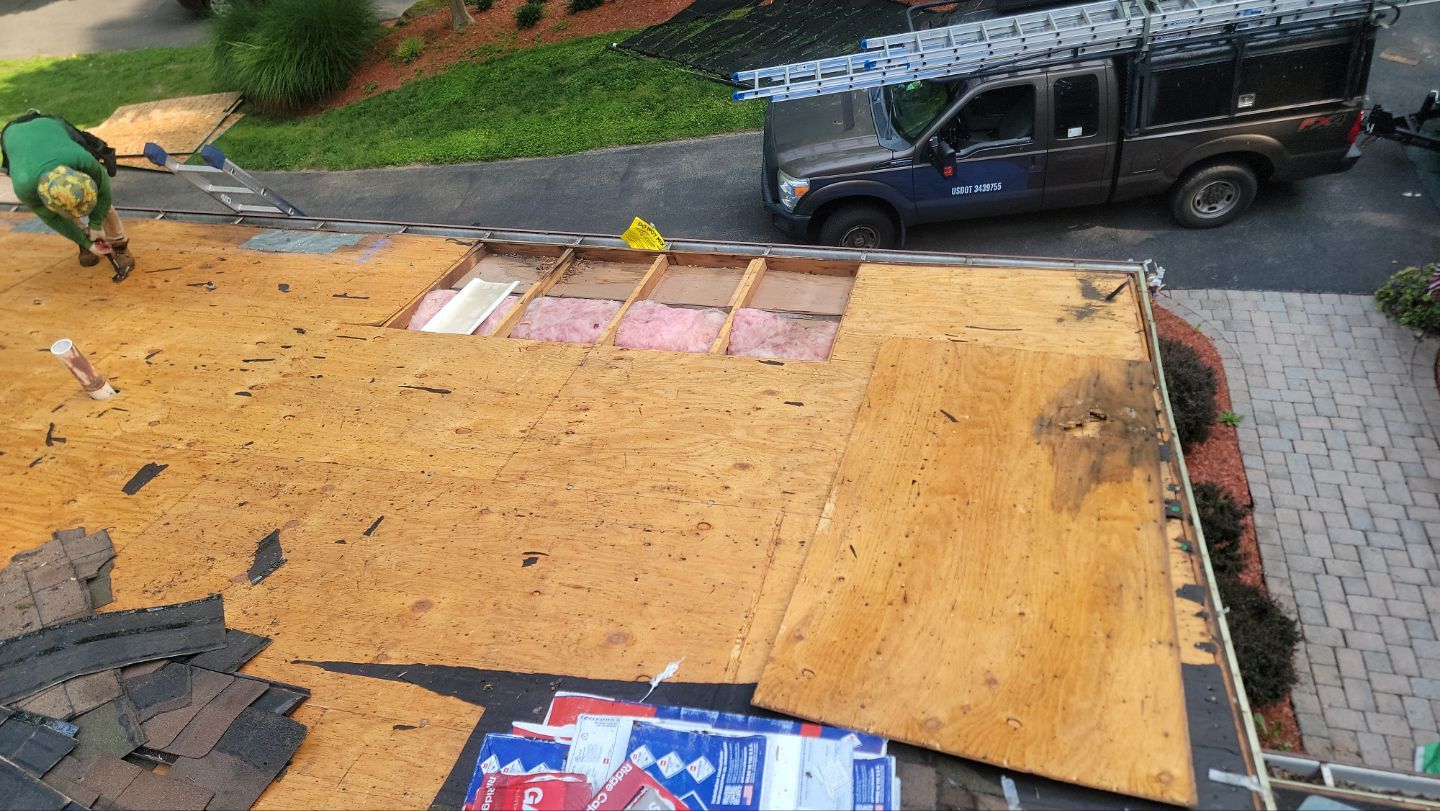 Roof Installation using GAF Timberline HDZ by ExteriorPros