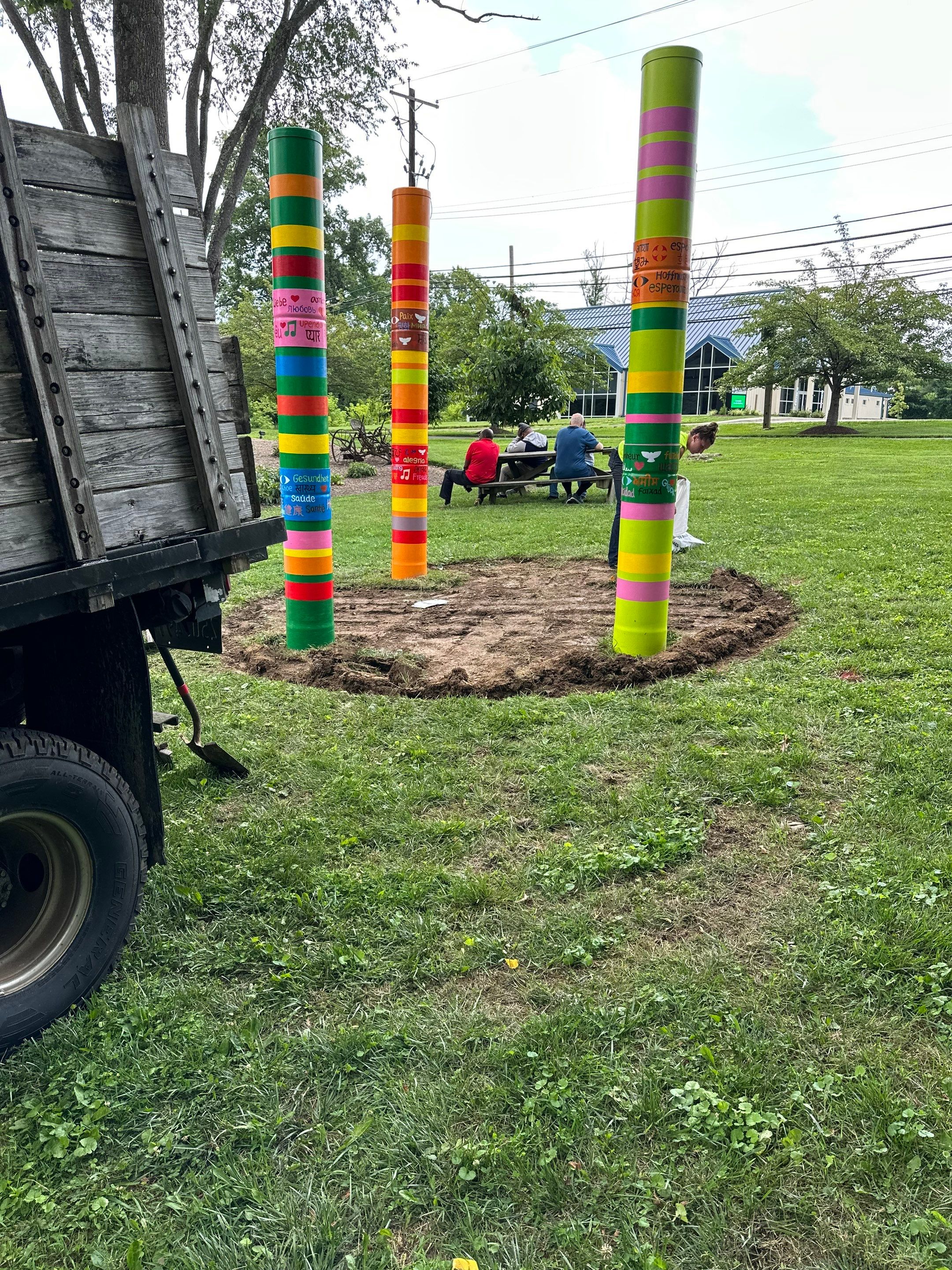 Indoor & Outdoor Art Installation by The Smet Companies, LLC