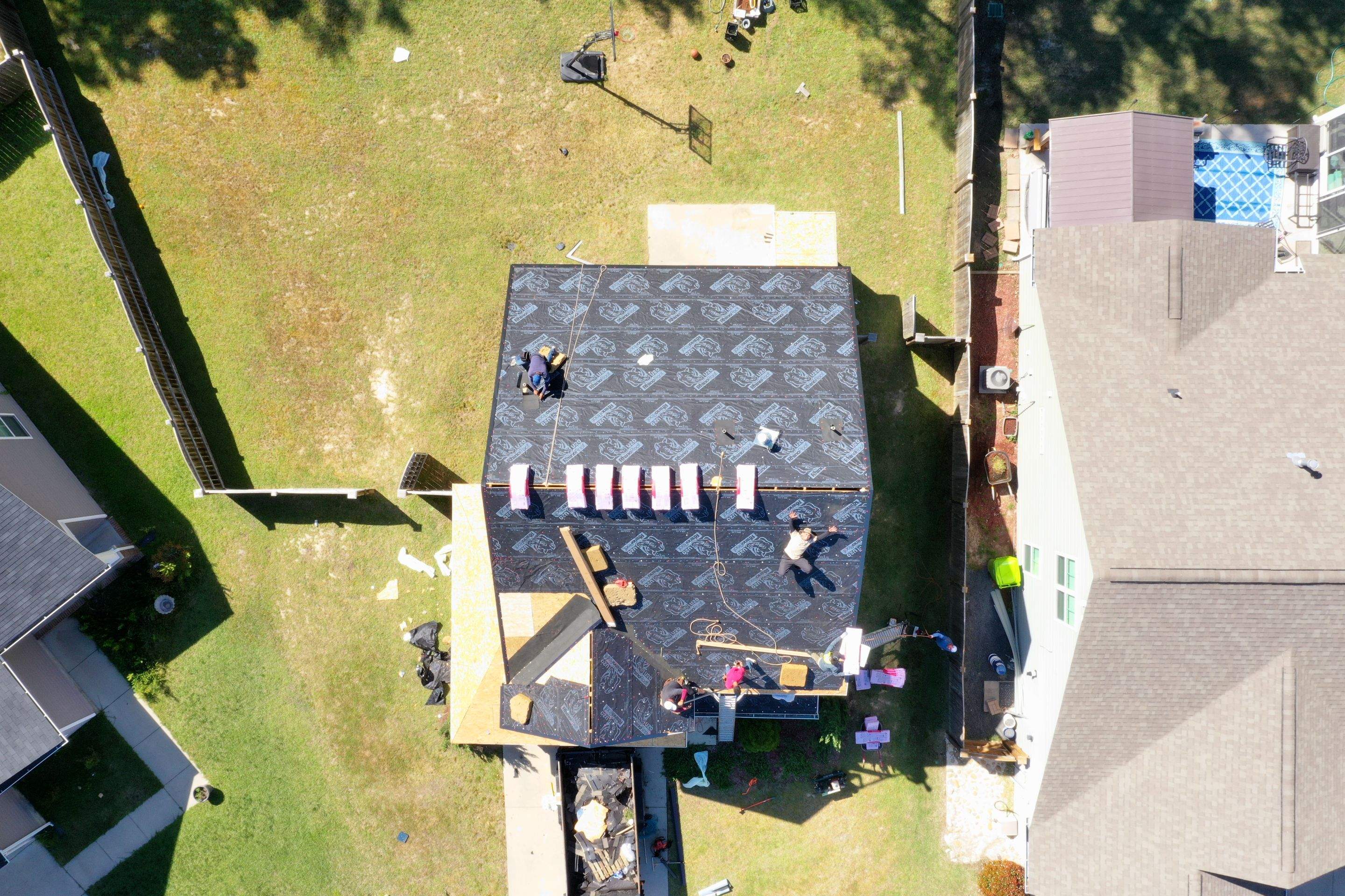 Residential Roofing Installation using Owens Corning® Oakridge Estate Gray by Indigo State Roofing