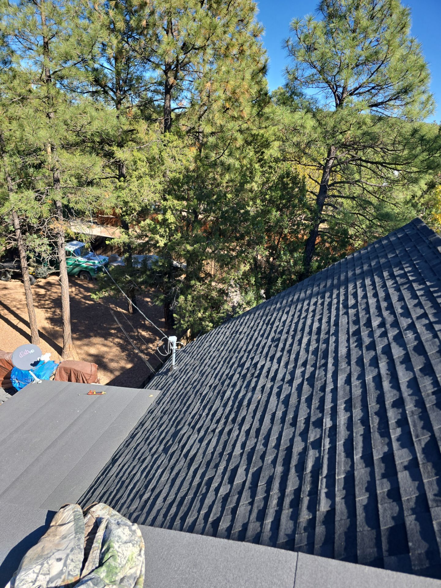 Midnight black in Lakeside by Slade Roofing