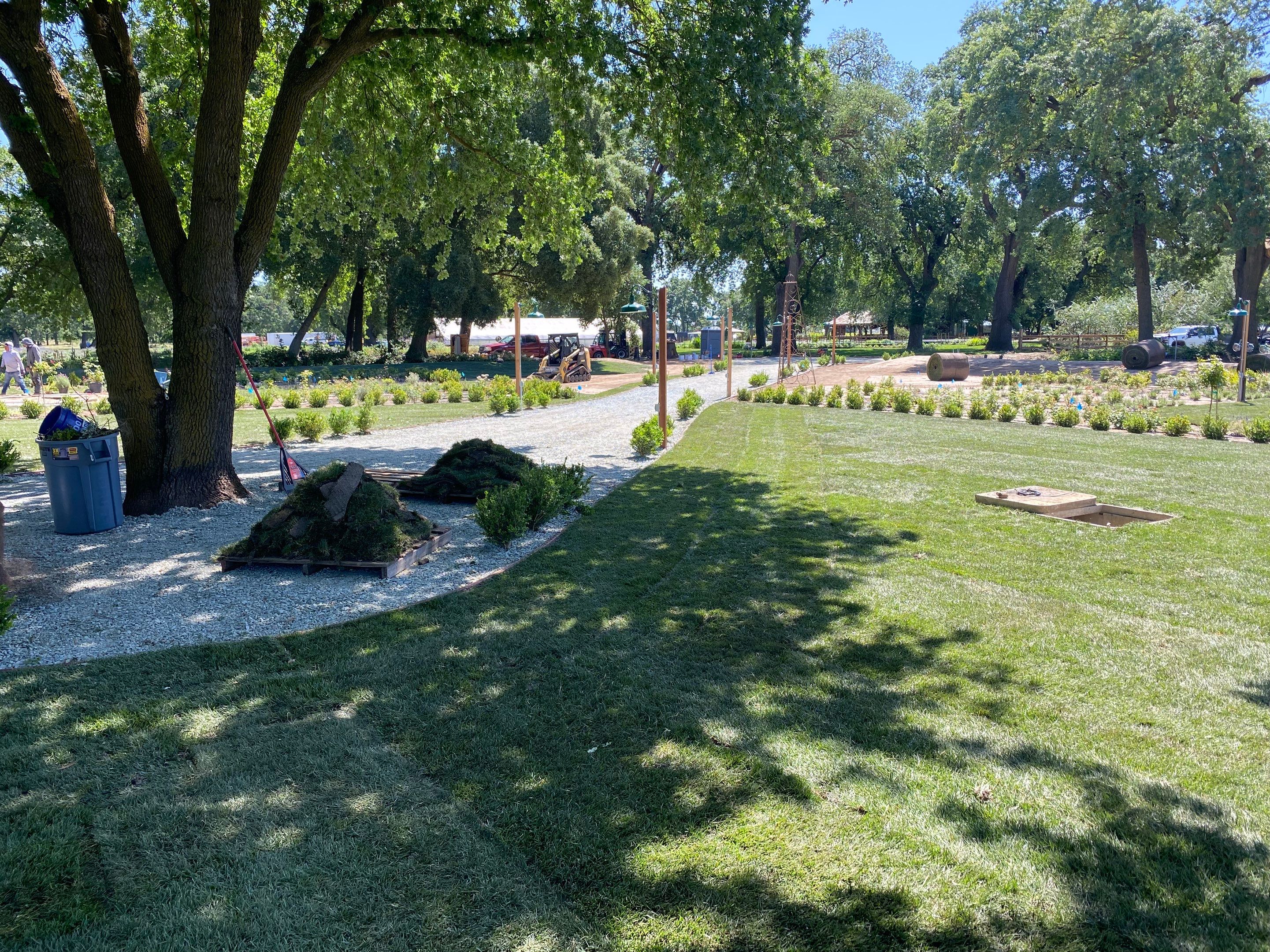 Project in Lodi by A - G Sod Farms