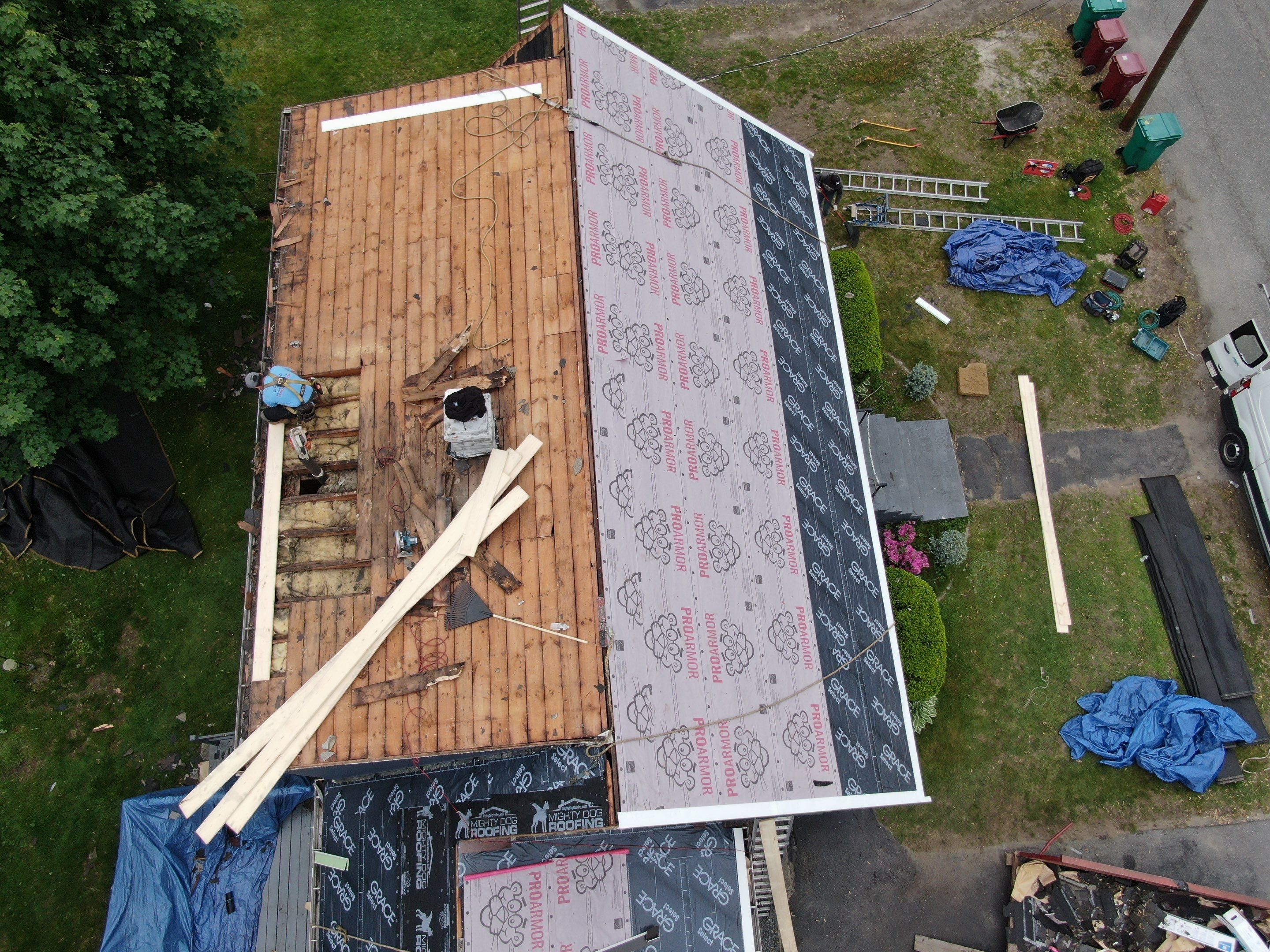 Roof and Flat Roof Membrane Replacement in Lowell, MA by Mighty Dog Roofing of Greater Middlesex County