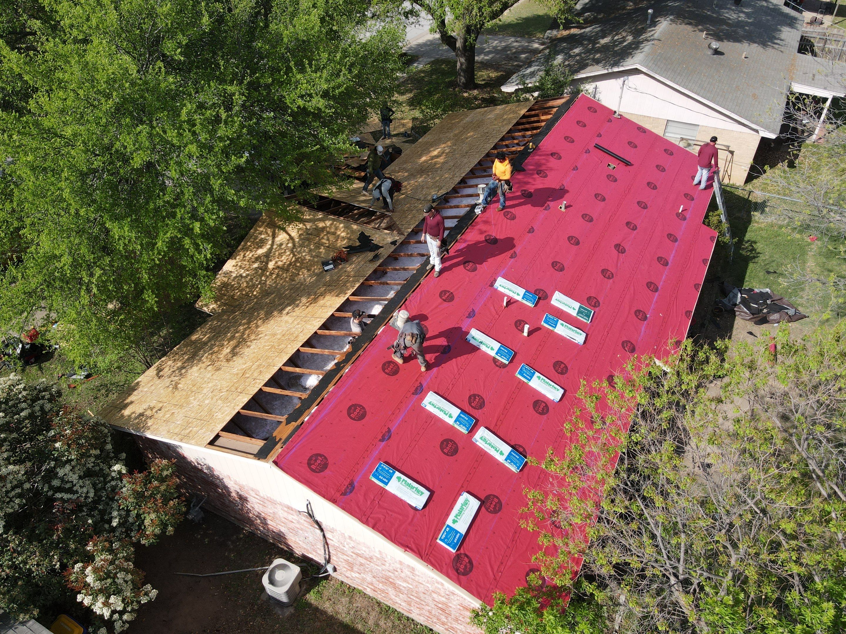 Reroof by Berry Good Roofing 