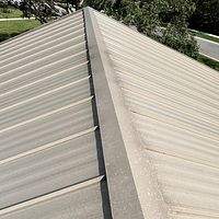24ga 1" Nail-Strip Sierra Tan by Total Roofing System The Metal Roof Experts