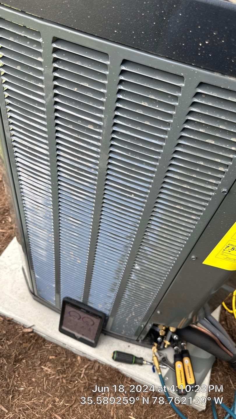 2 Trane XV20i Split System Install by Nick's Mechanical LLC.