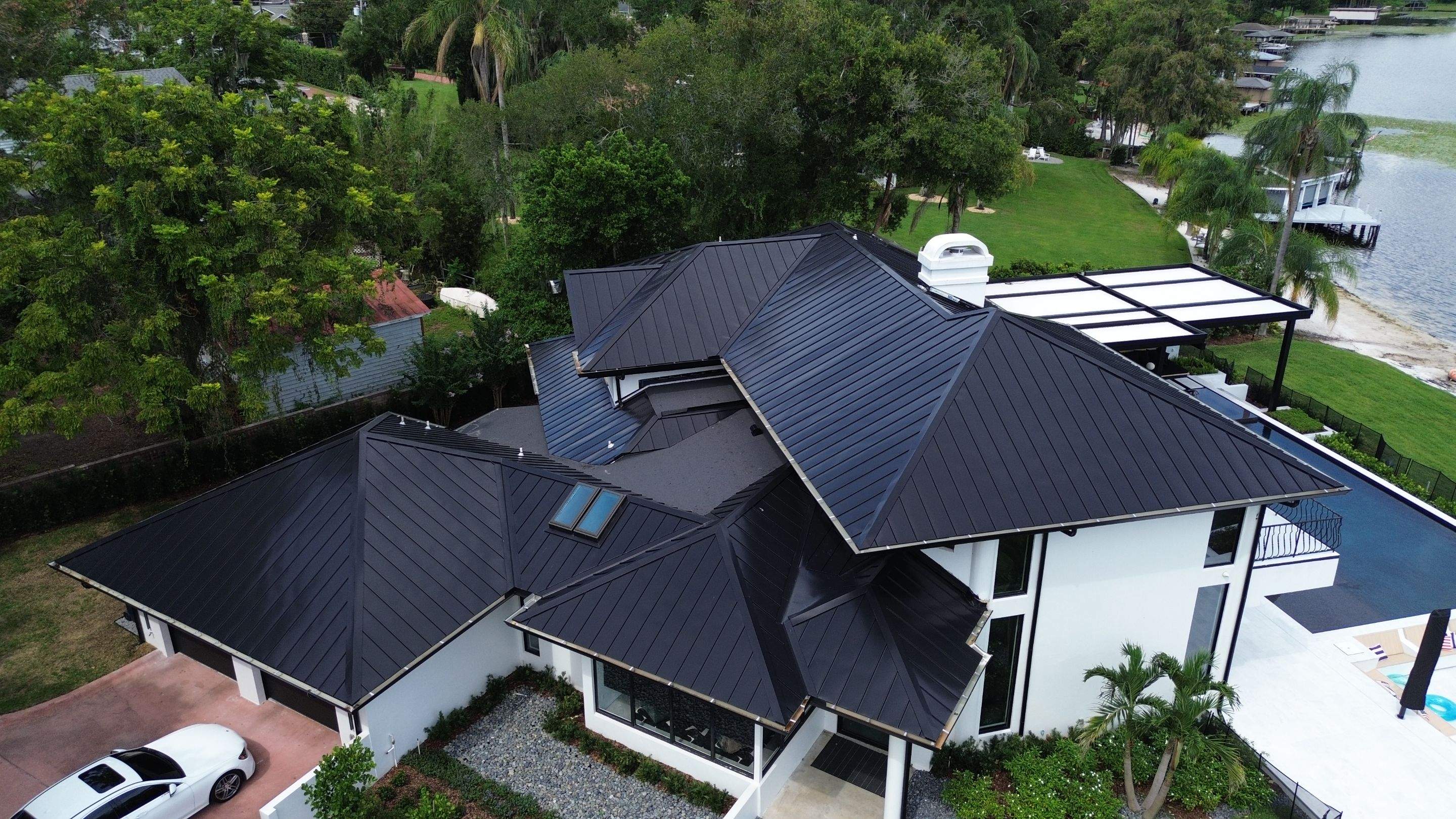 Residential reroof in Orlando FL by Gold Key Roofing