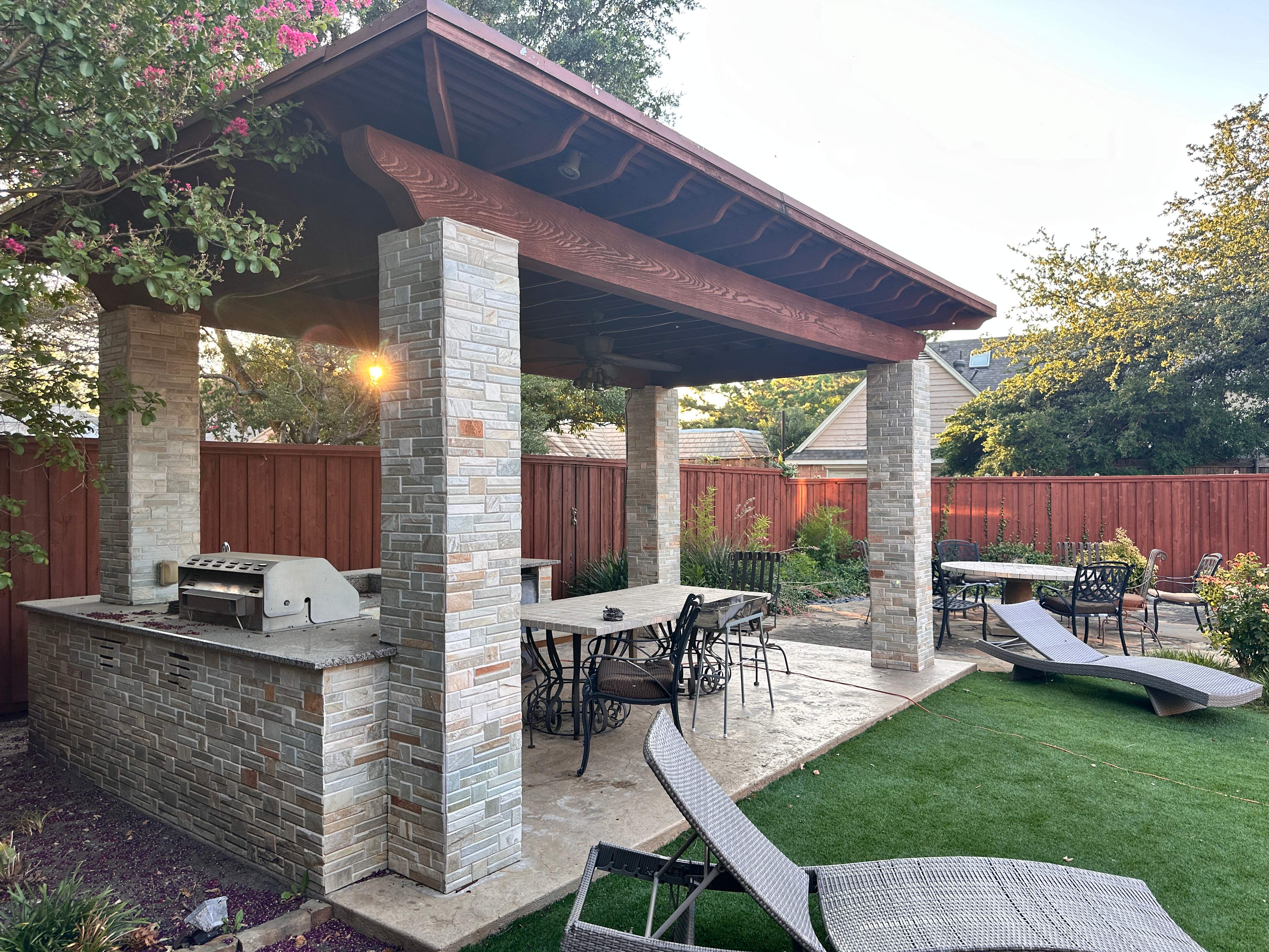 Scary Pergola by Rockwall Honey Bee Company