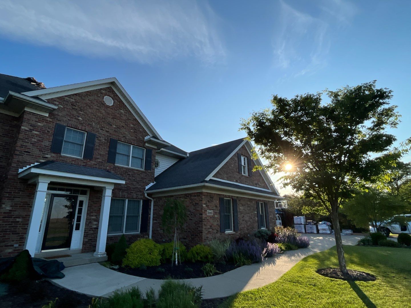 Residential Roofing Installation using GAF Timberline HDZ Charcoal by Nitro Roofing and Construction
