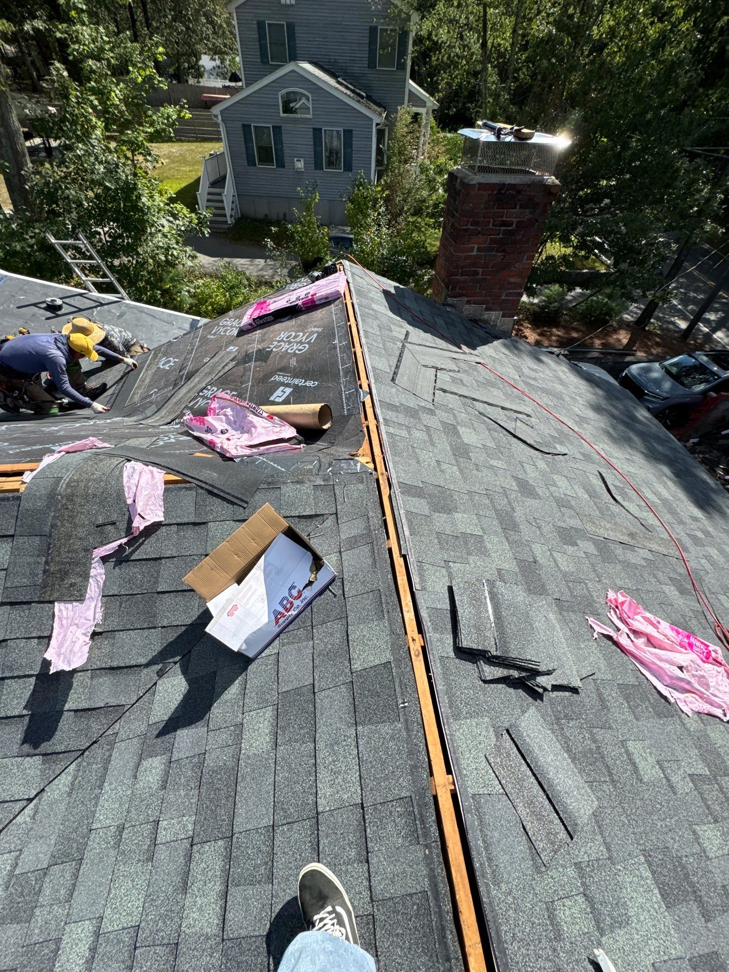 Roof, Trim & Chimney Restoration – Chelmsford, MA by Mighty Dog Roofing of Greater Middlesex County