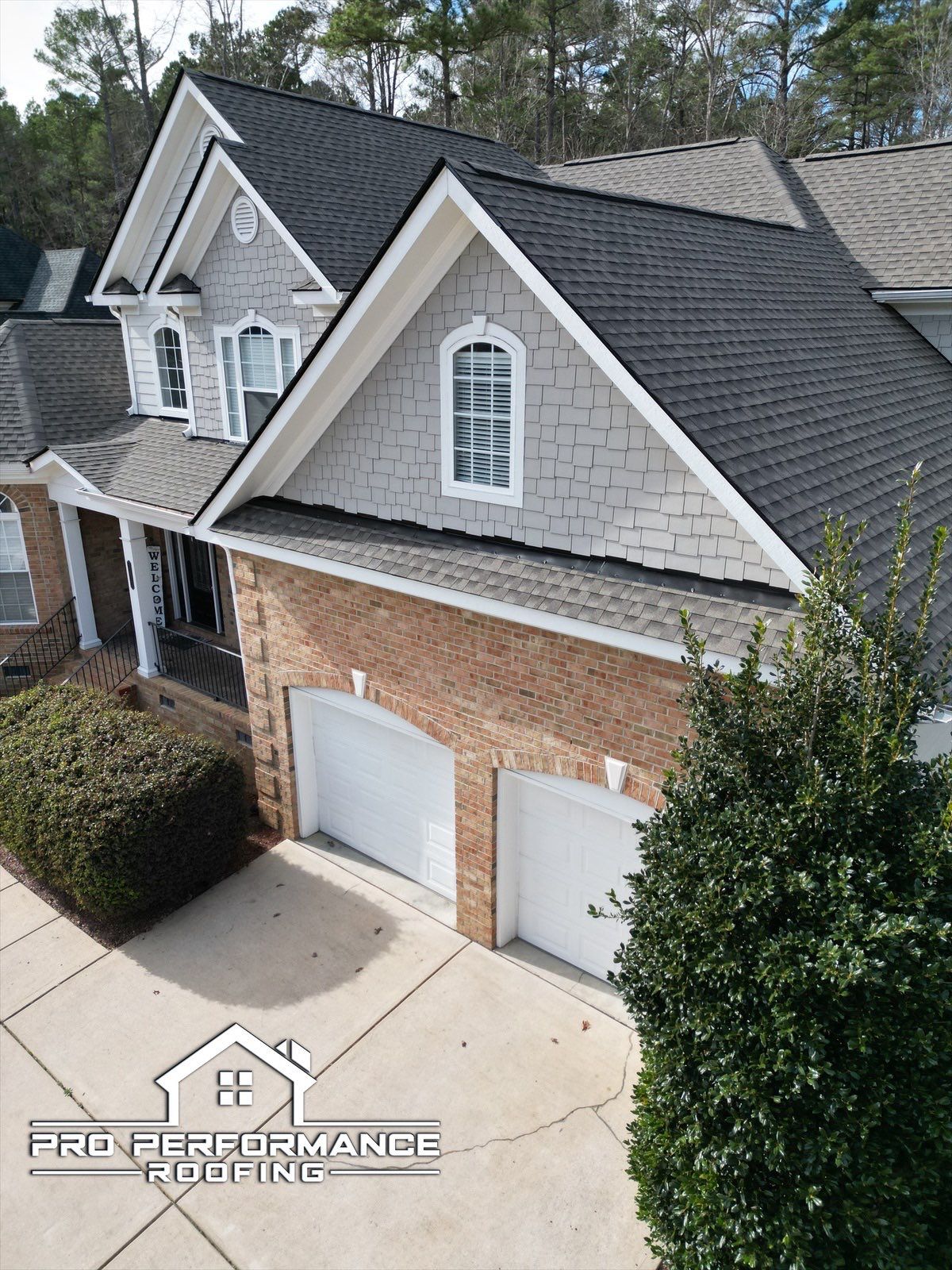 Roof Replacement - GAF Timberline HDZ Weathered Wood  by Pro Performance Roofing