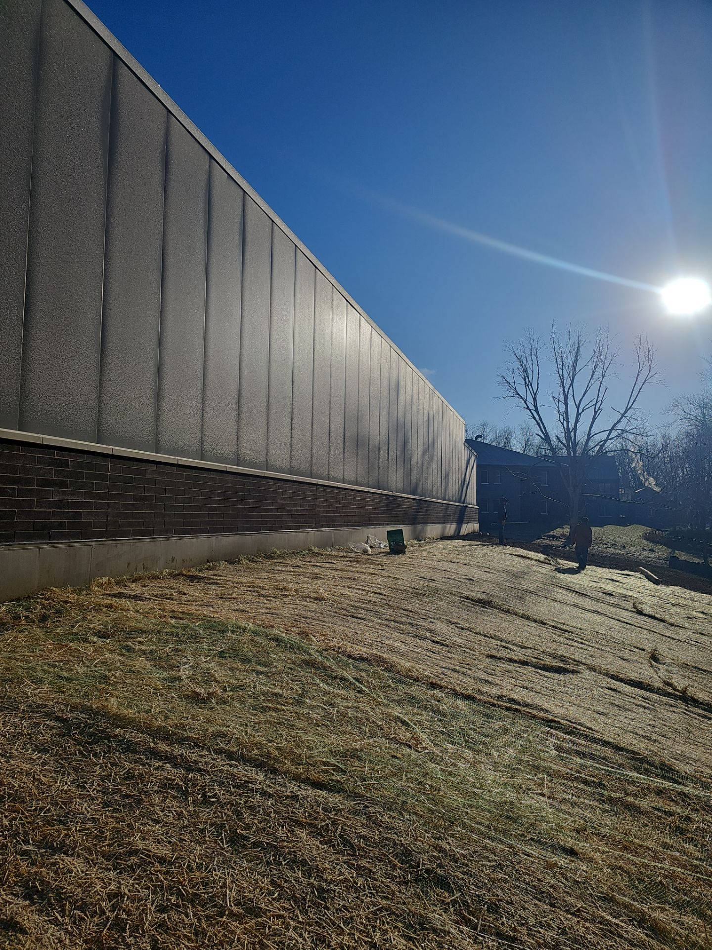 Commercial Roofing Installation using Insulated roof and wall panels by Nitro Roofing and Construction