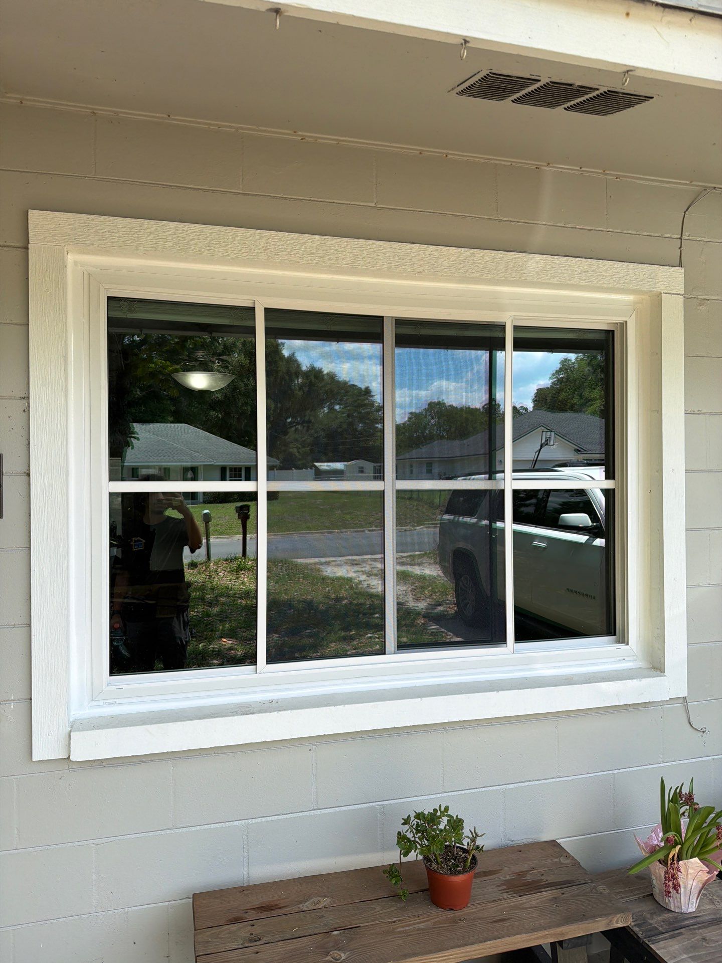 High Springs Residential Window Replacement with White Vinyl Windows by Windows & Doors Store
