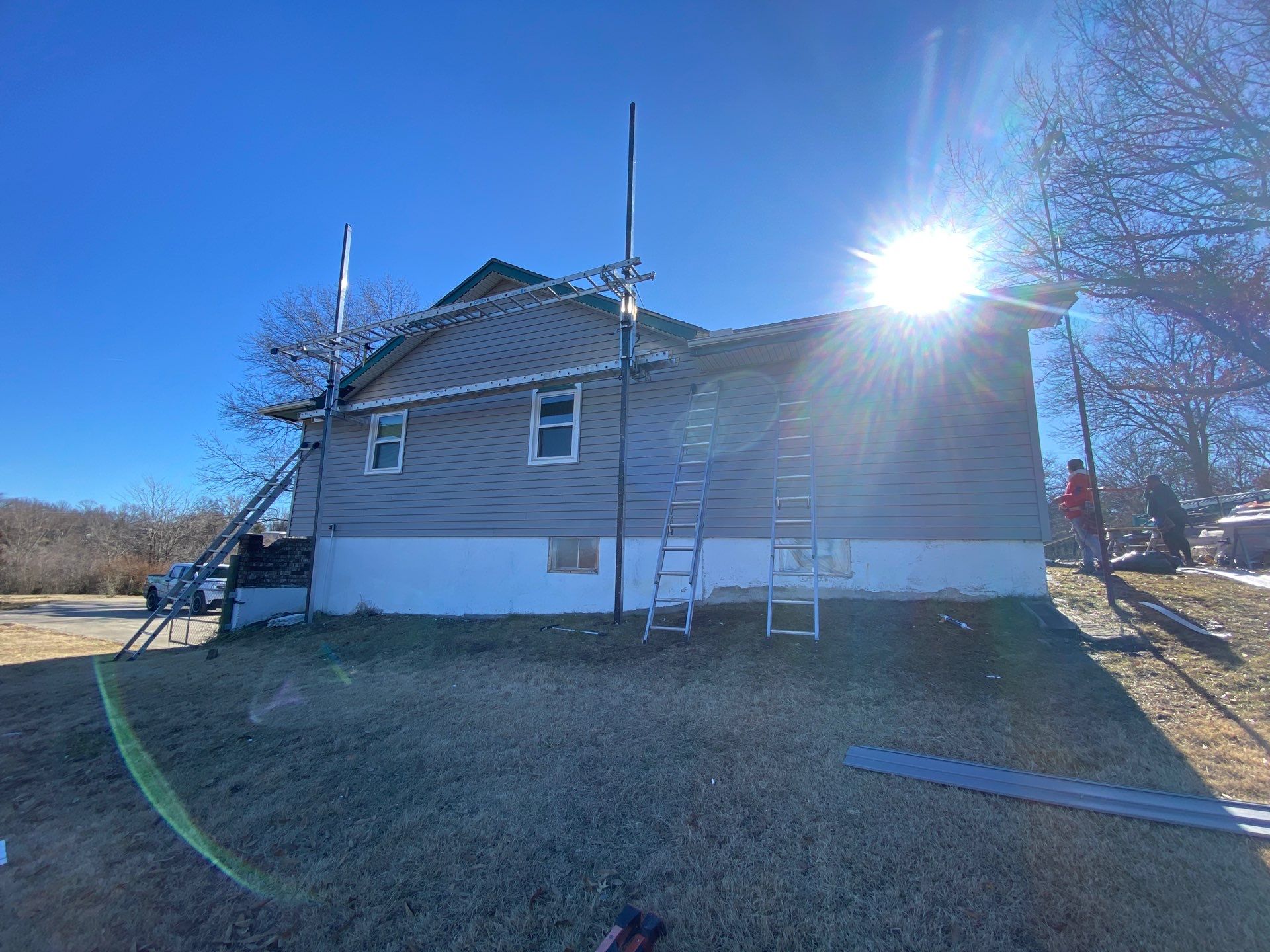 Siding Installation using Exterior Portfolio Vinyl Siding by EEC Windows, Siding & Roofing