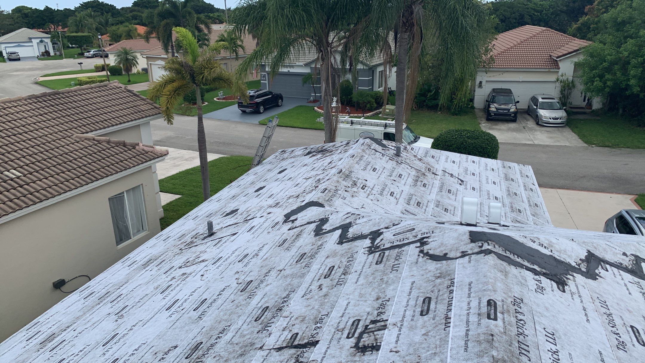 Residential Roofing Installation using Eagle Roofing Tile by BLUES BROTHERS ROOFING