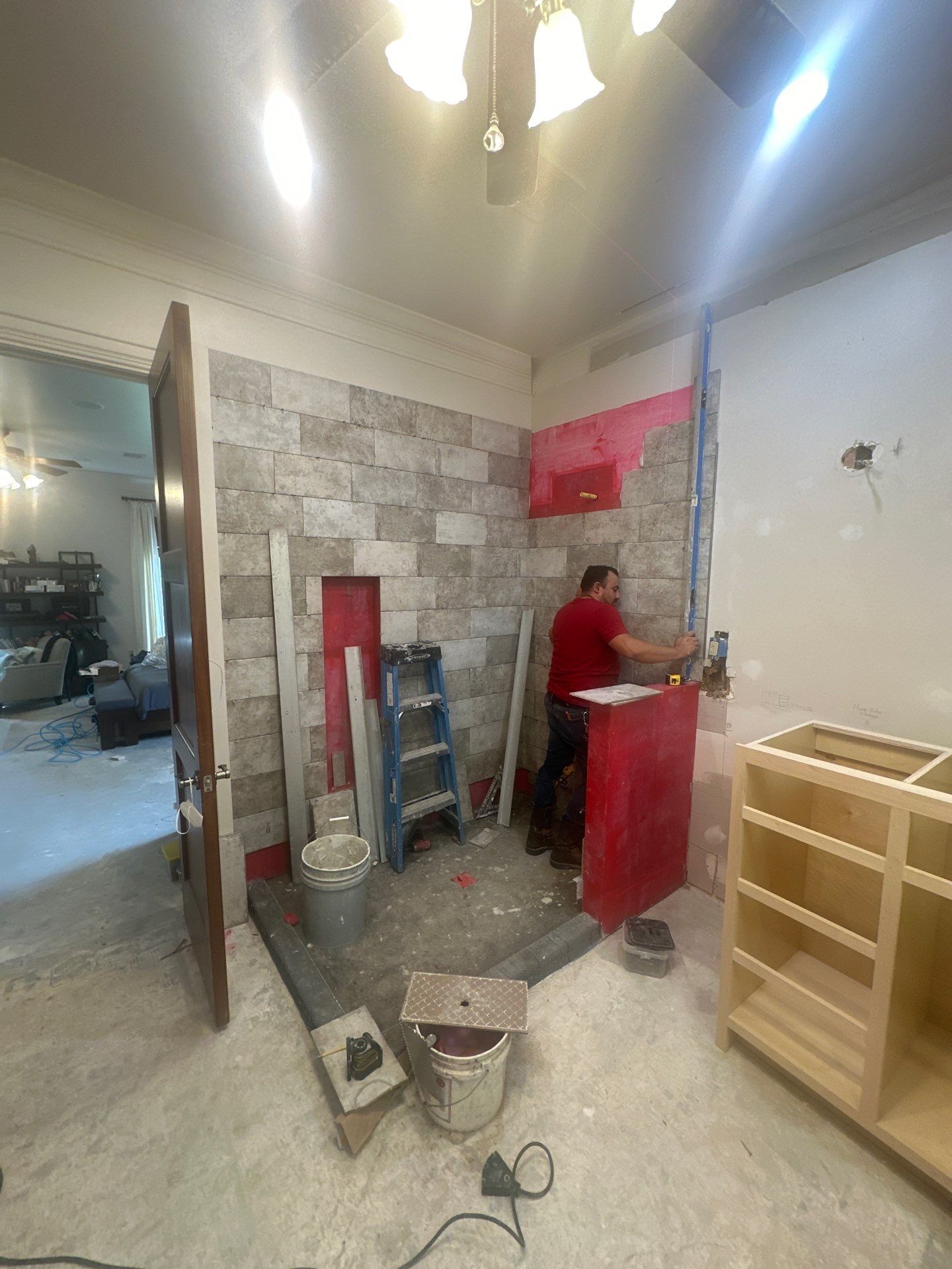 Bathroom Remodel and Flooring in Tomball, TX by SophAlx LLC