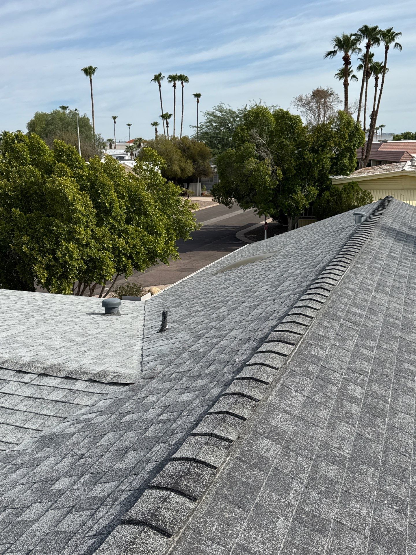 Residential Roof Install using GAF in Mesa by Weather-Tite Roofing