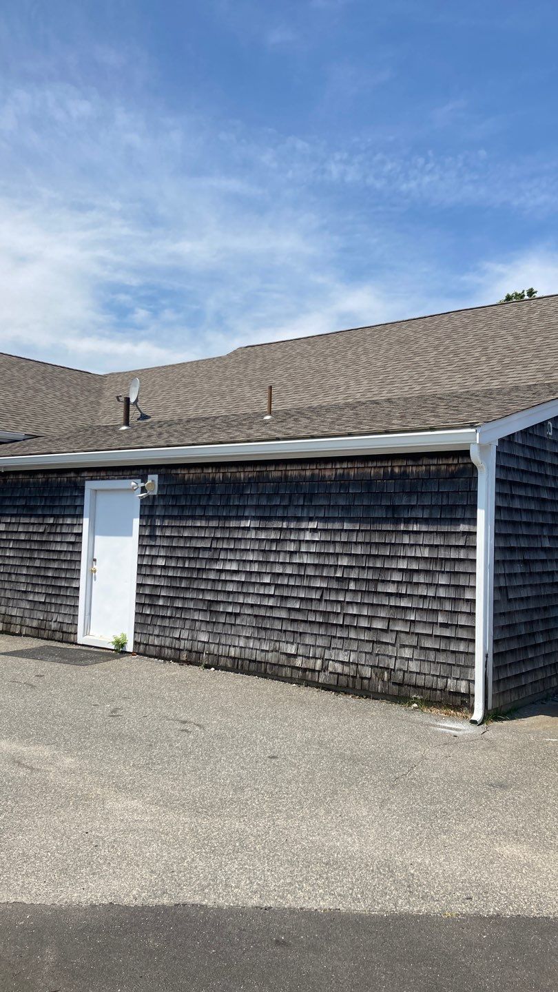 Falmouth, MA Gutter Installation using 6" K-Style Aluminum Gutter by Gutter Pro Enterprises