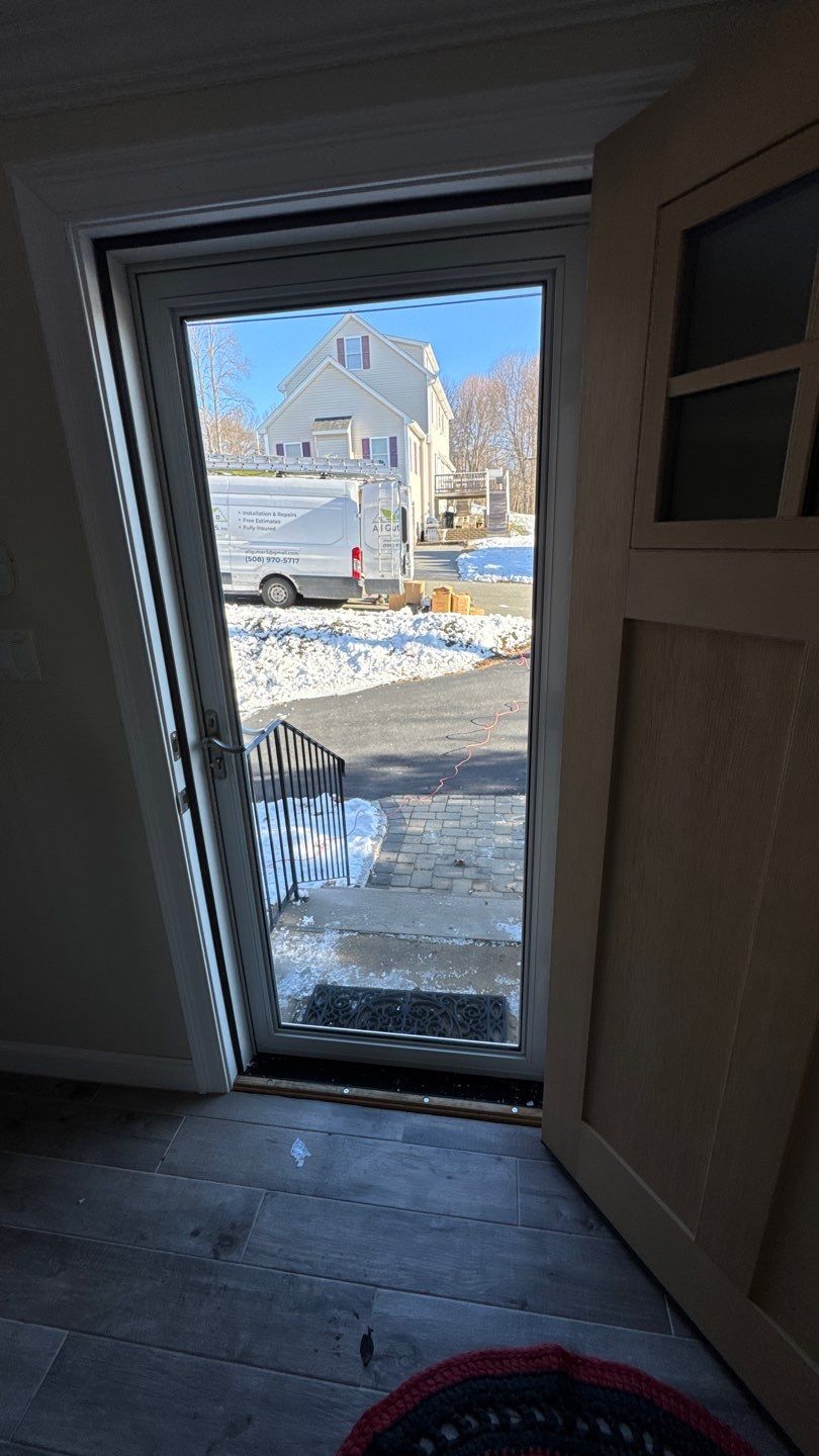 Complete Exterior Home Transformation with CertainTeed Dutch Lap Siding, Windows, Custom Door & Deck Repairs by Sensible Home Solutions