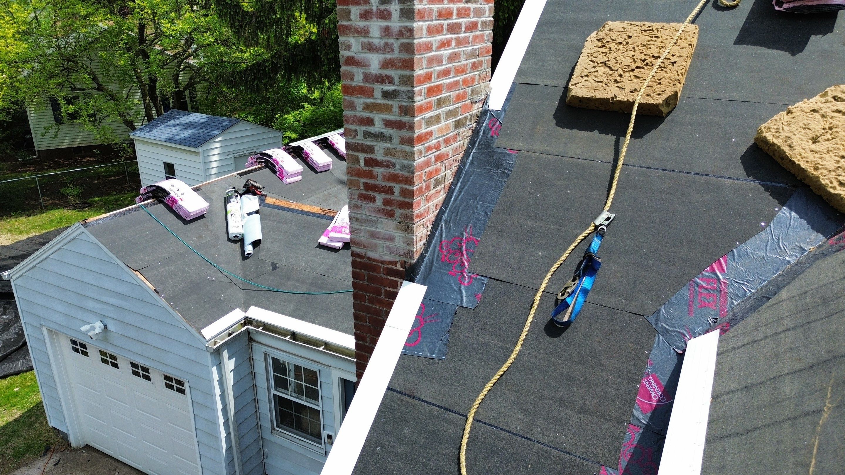 Owens Corning Duration: Harbor Blue in Hamden, Connecticut by Golden Shield Roofing