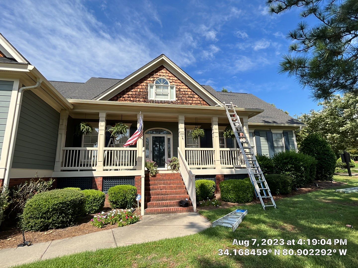 Exterior Trim Paint Project by Geaux 2 Guy, LLC